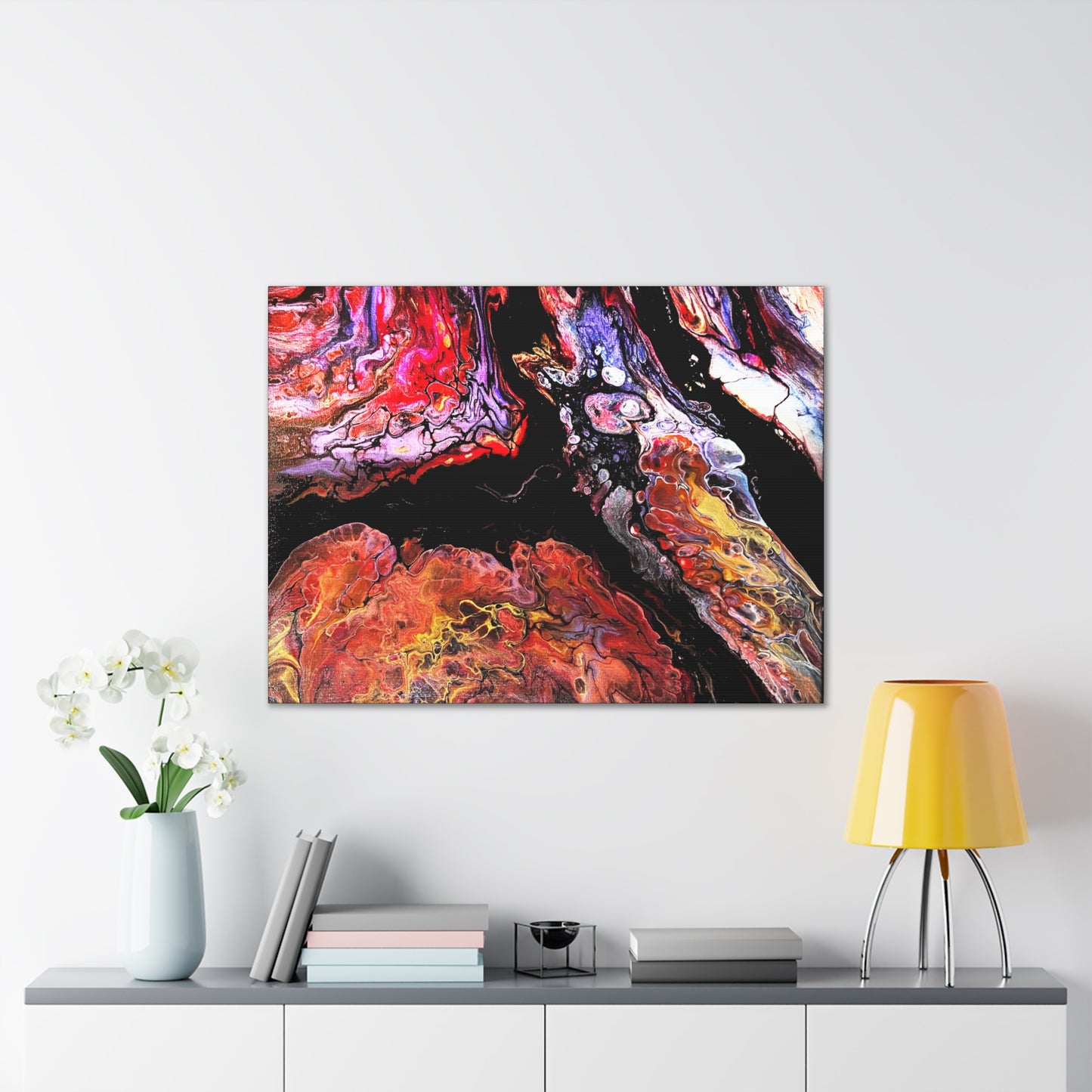 Vibrant X Ray Canvas