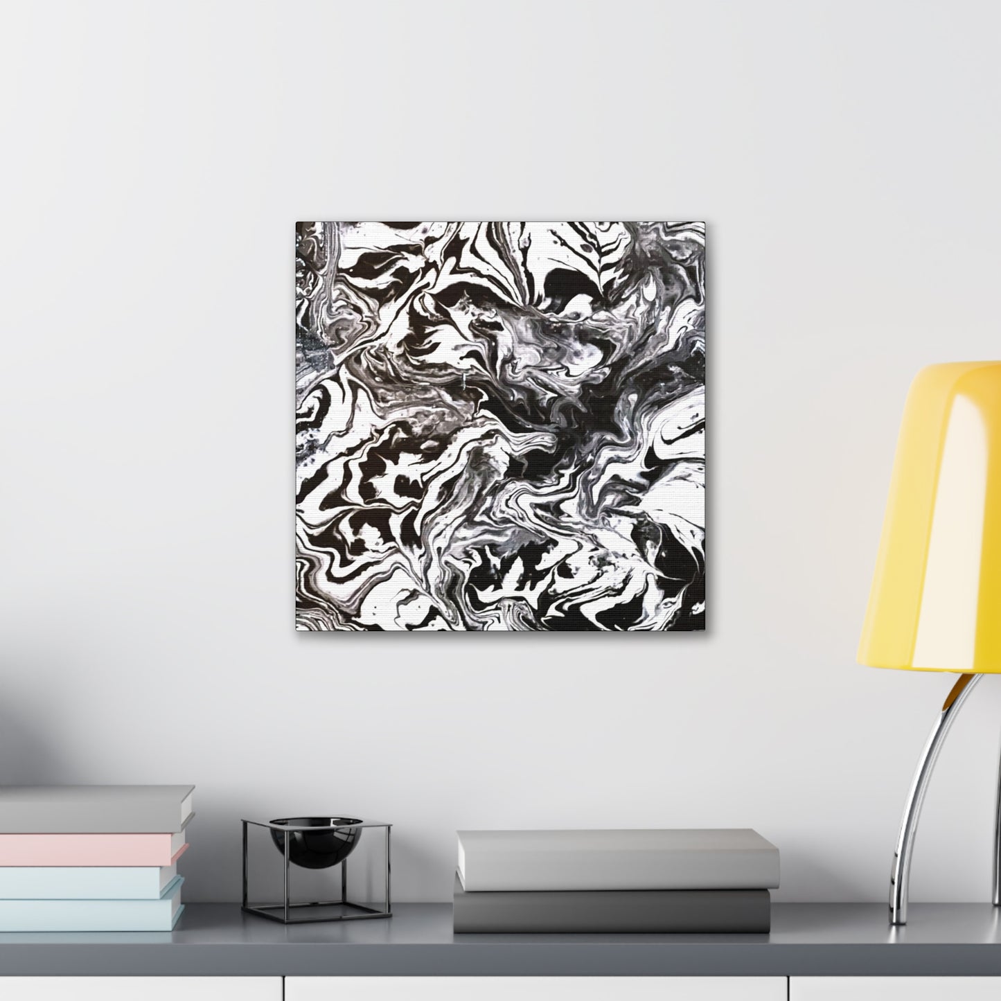 Marbleized Drift Canvas
