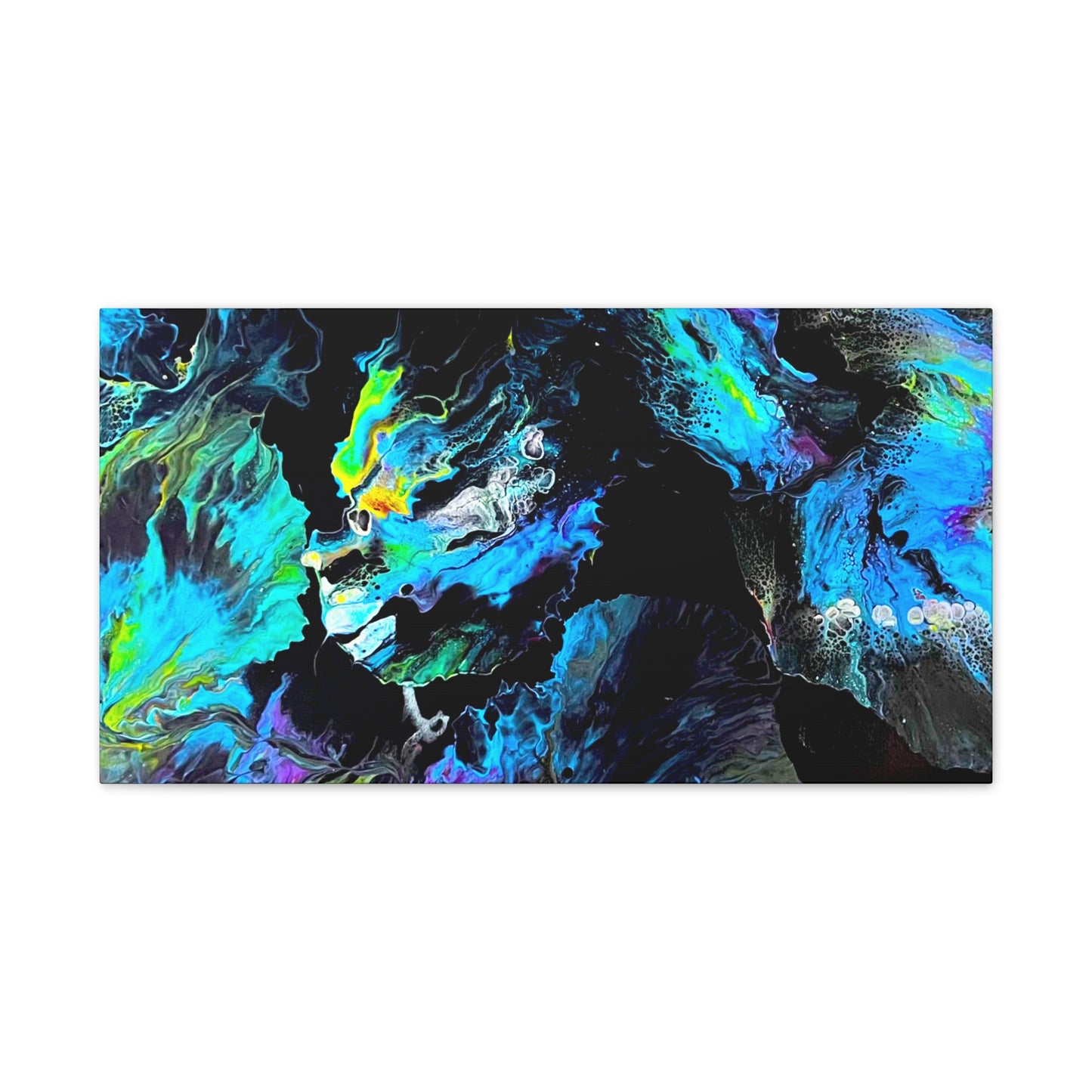 Sea of Serenity stretched canvas print