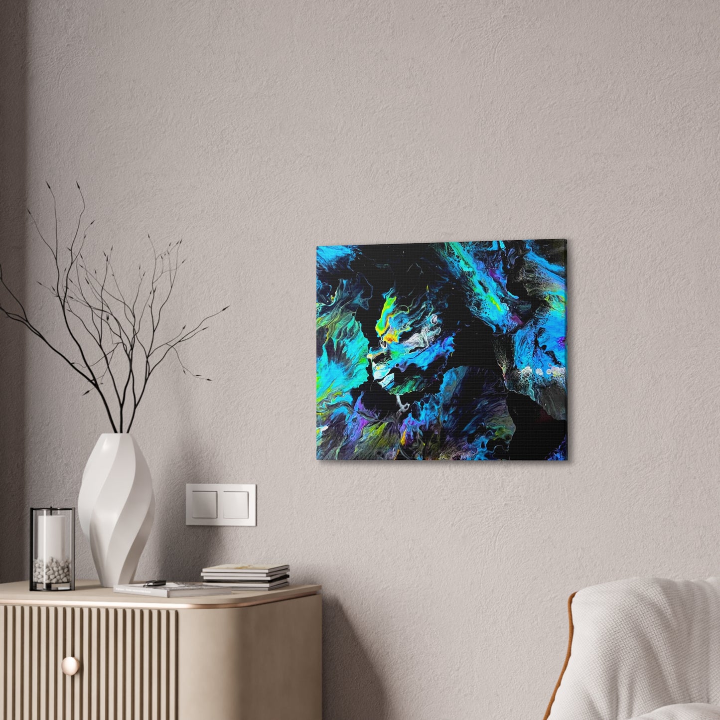 Sea of Serenity stretched canvas print