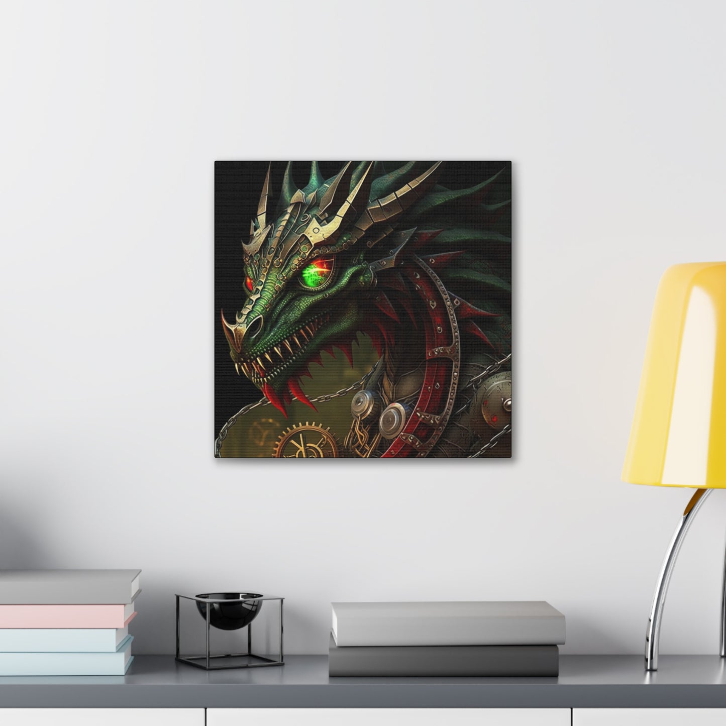 Mechanical Wyrm Canvas