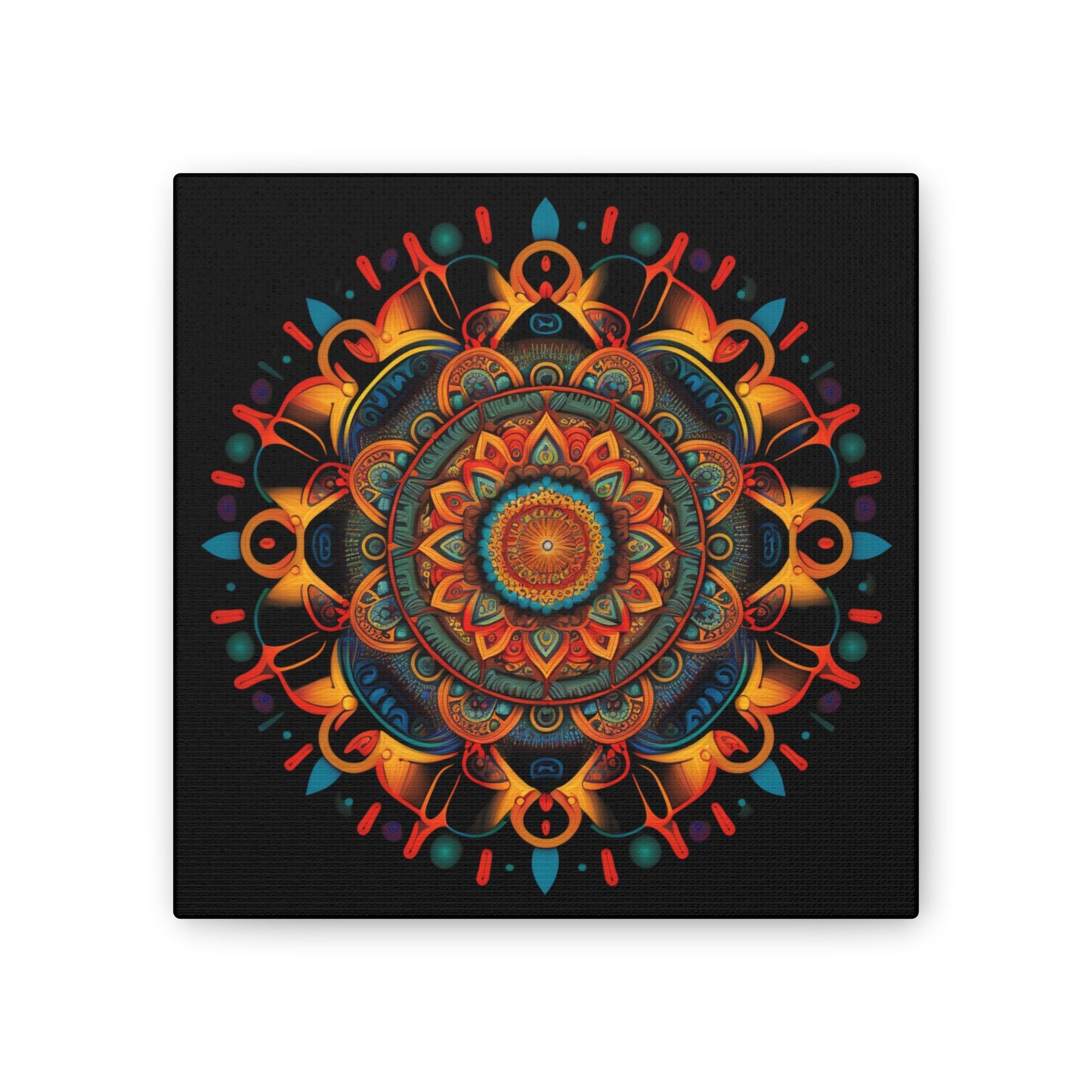 Zen and Zany Boho Canvas Print