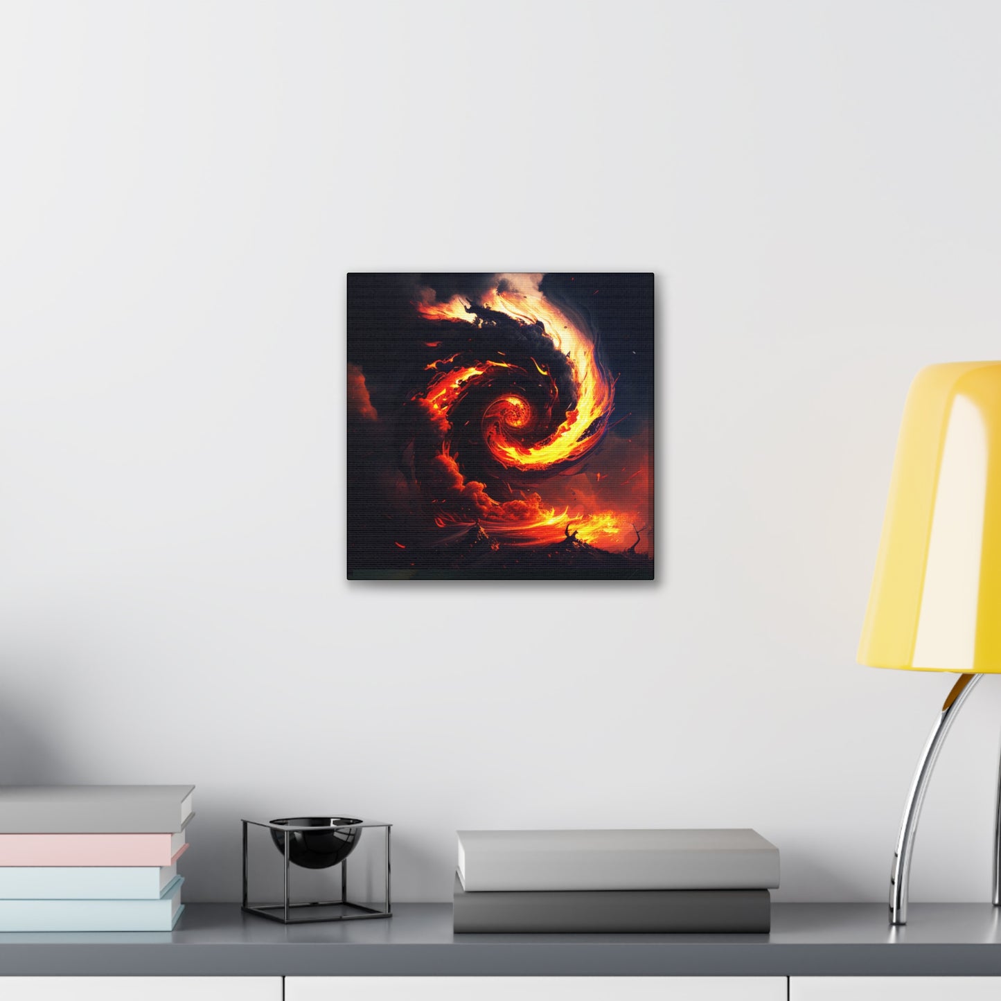 Tornado of Fire Canvas Print