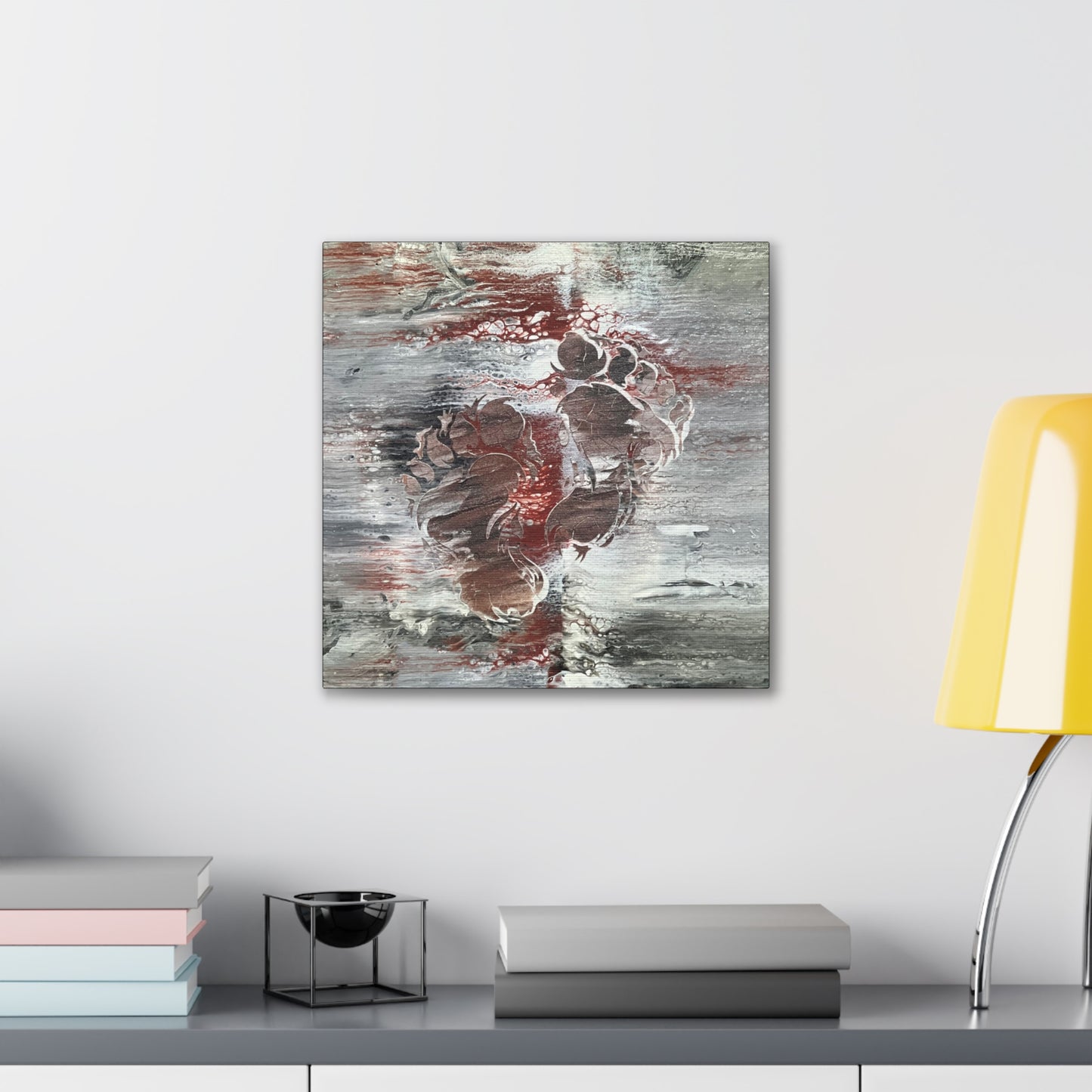 Little Big Foot Canvas Stretched