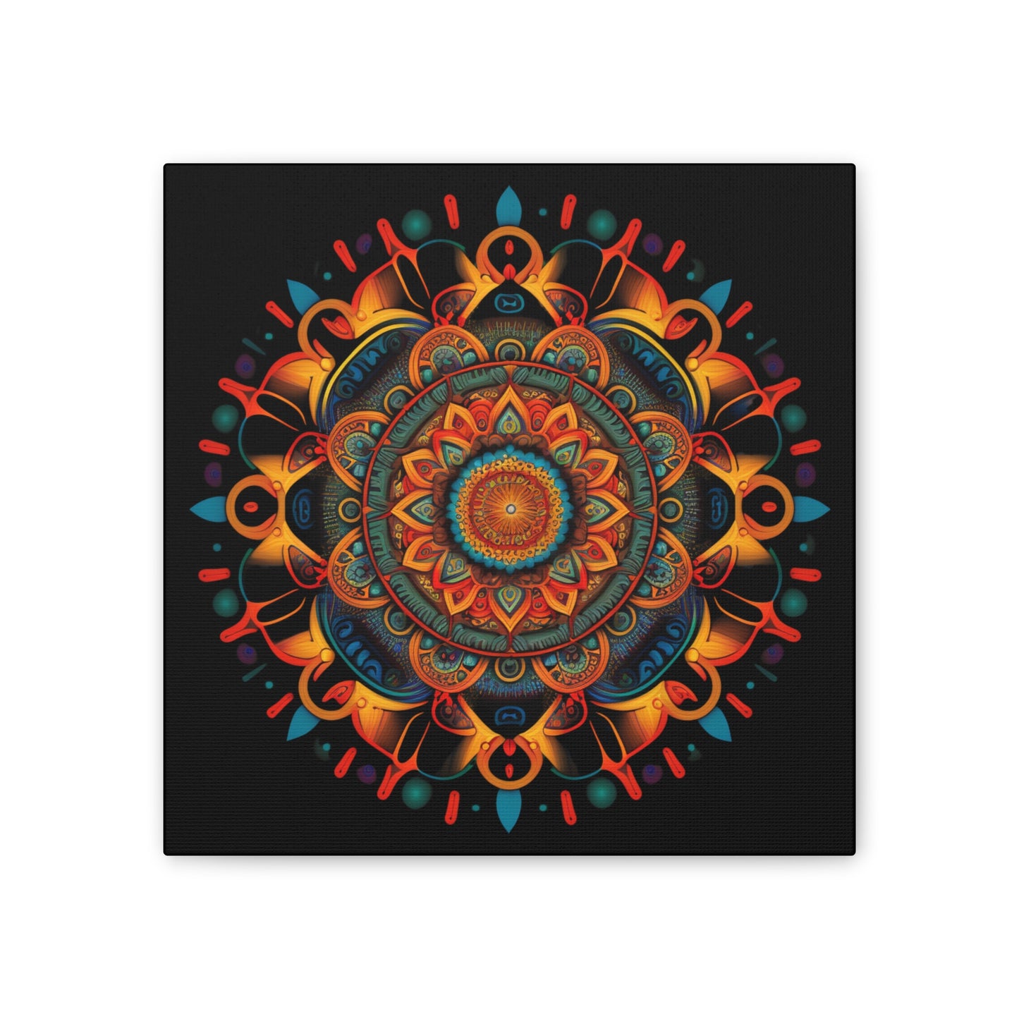 Zen and Zany Boho Canvas Print