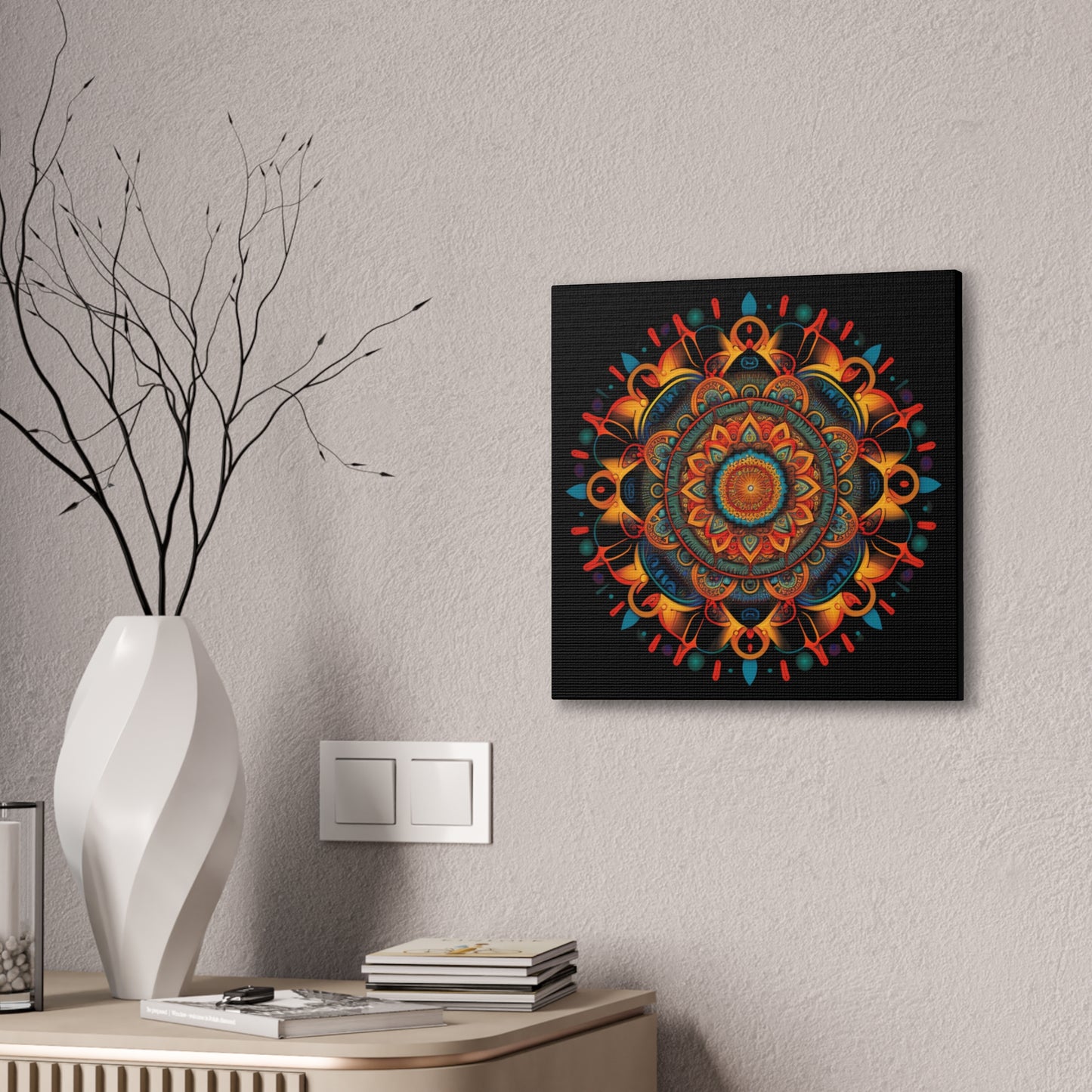 Zen and Zany Boho Canvas Print