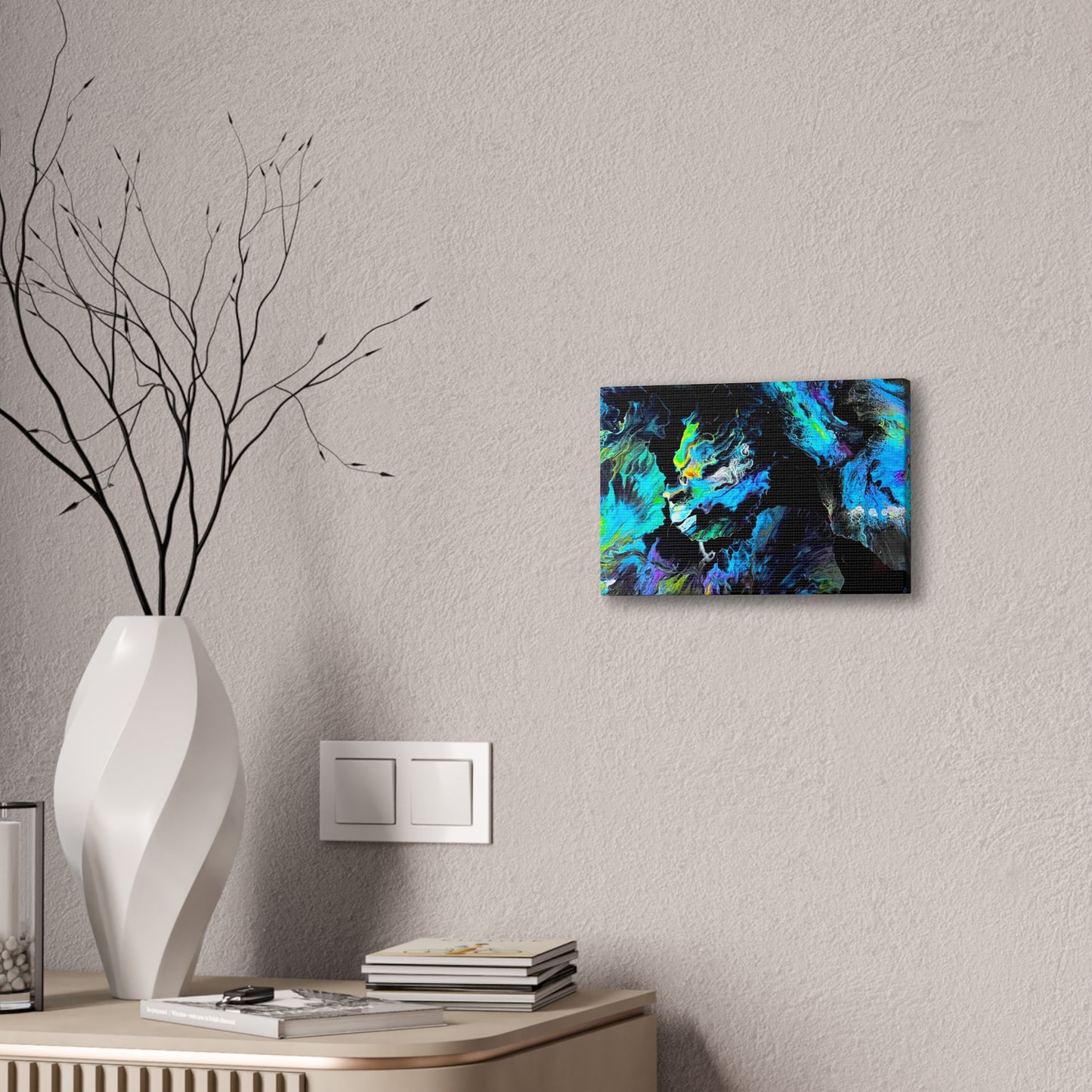 Sea of Serenity stretched canvas print