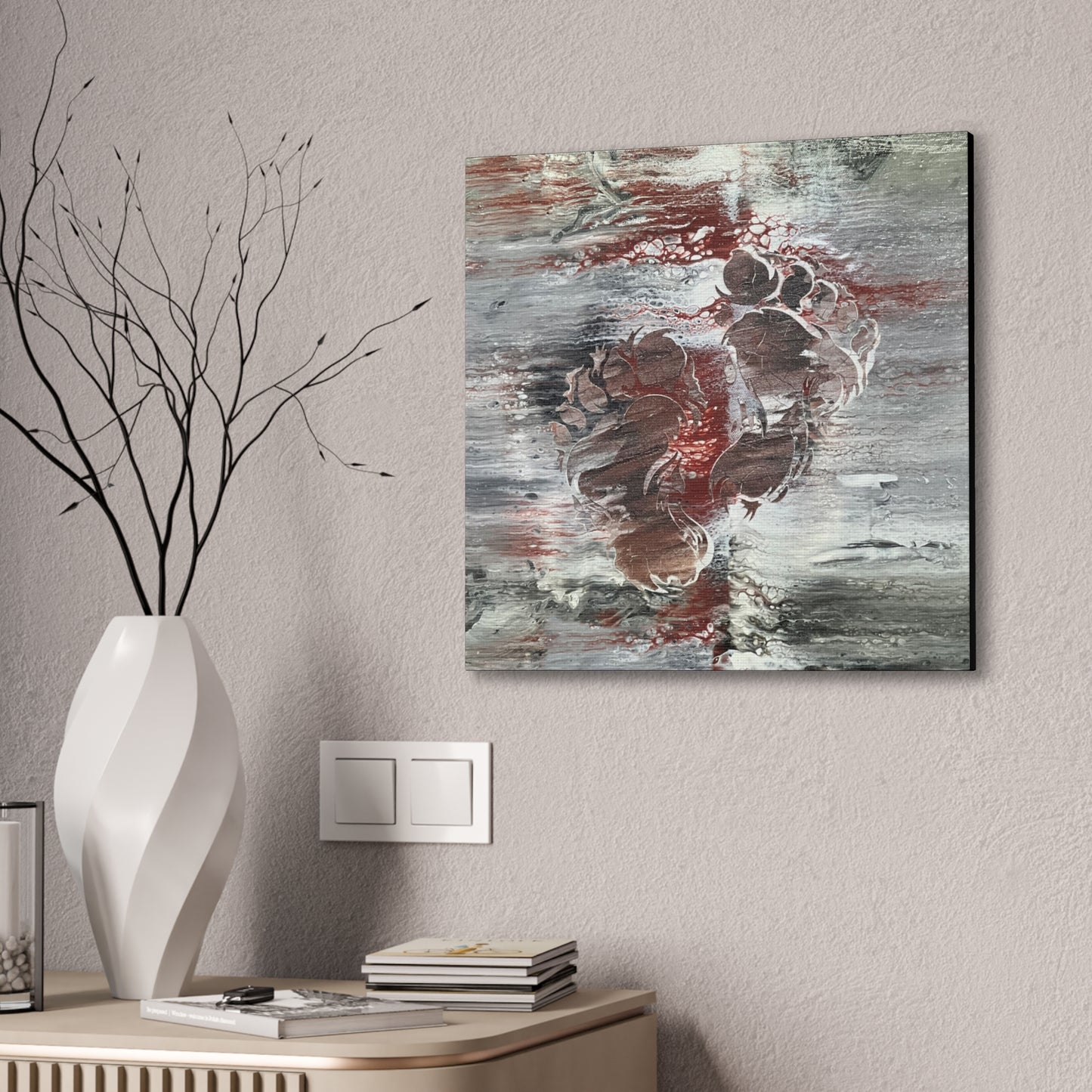 Little Big Foot Canvas Stretched