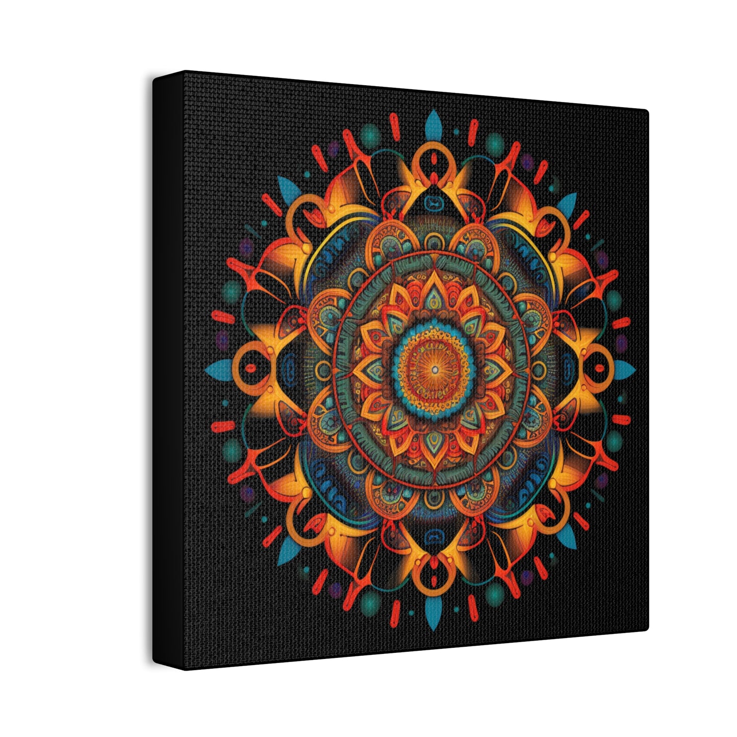 Zen and Zany Boho Canvas Print