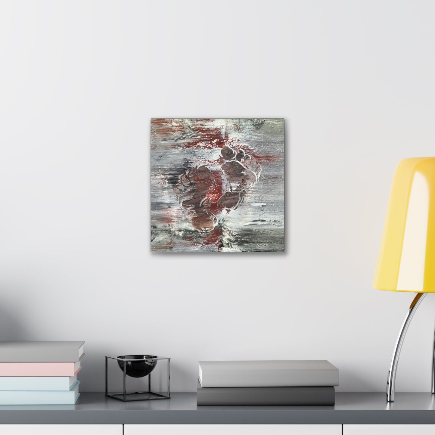 Little Big Foot Canvas Stretched