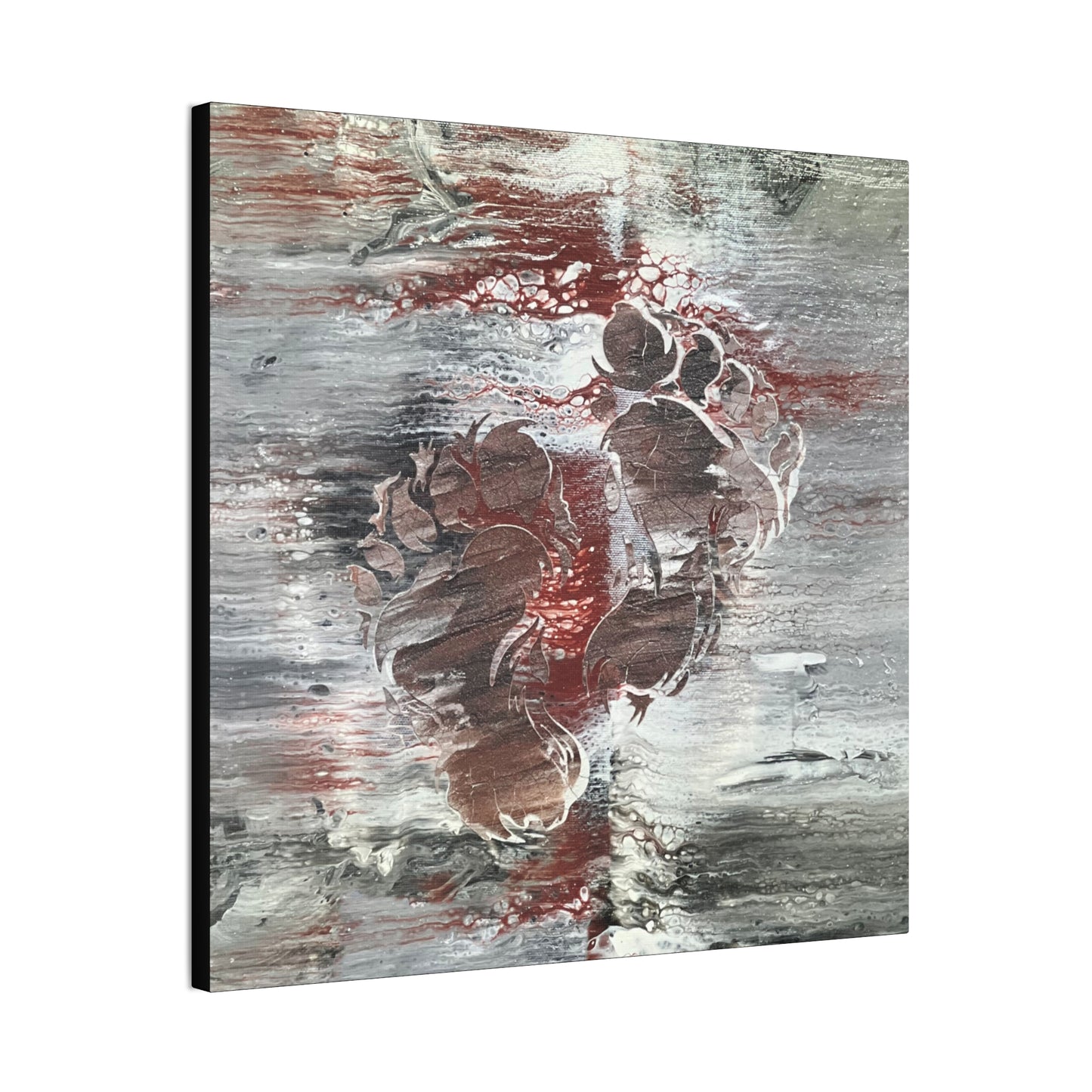 Little Big Foot Canvas Stretched