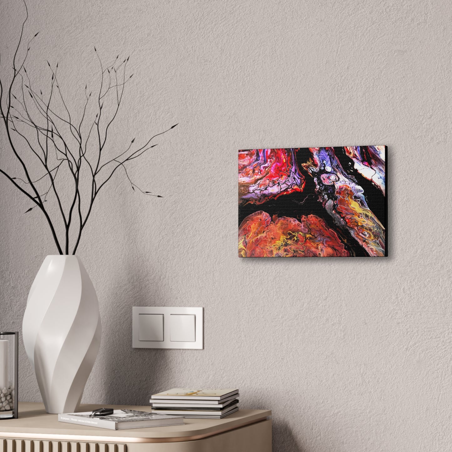 Vibrant X Ray Canvas