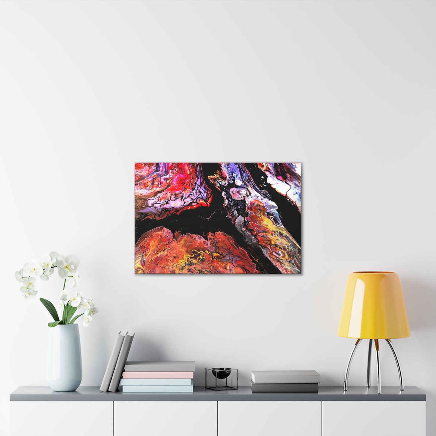 Vibrant X Ray Canvas