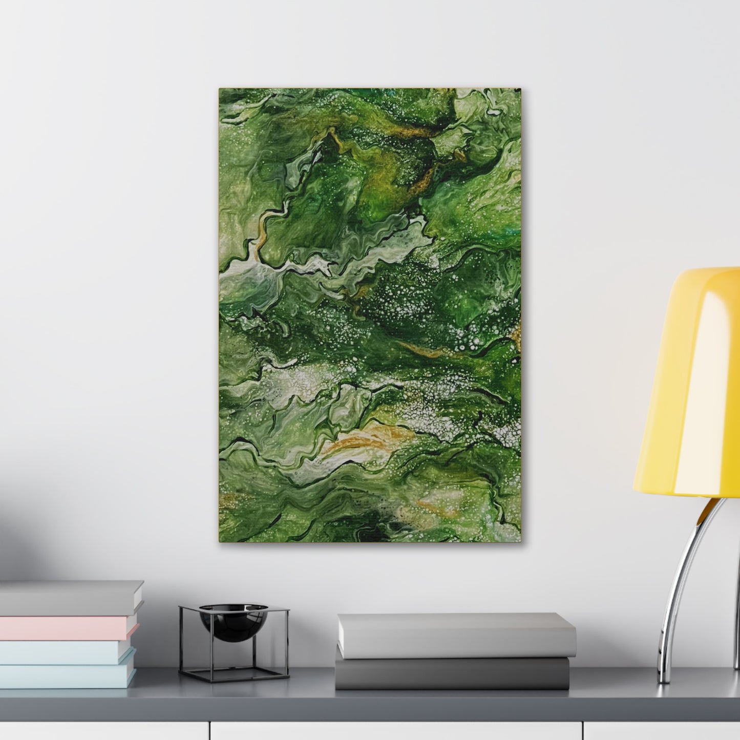 Emerald Oasis Canvas Print, 0.75"