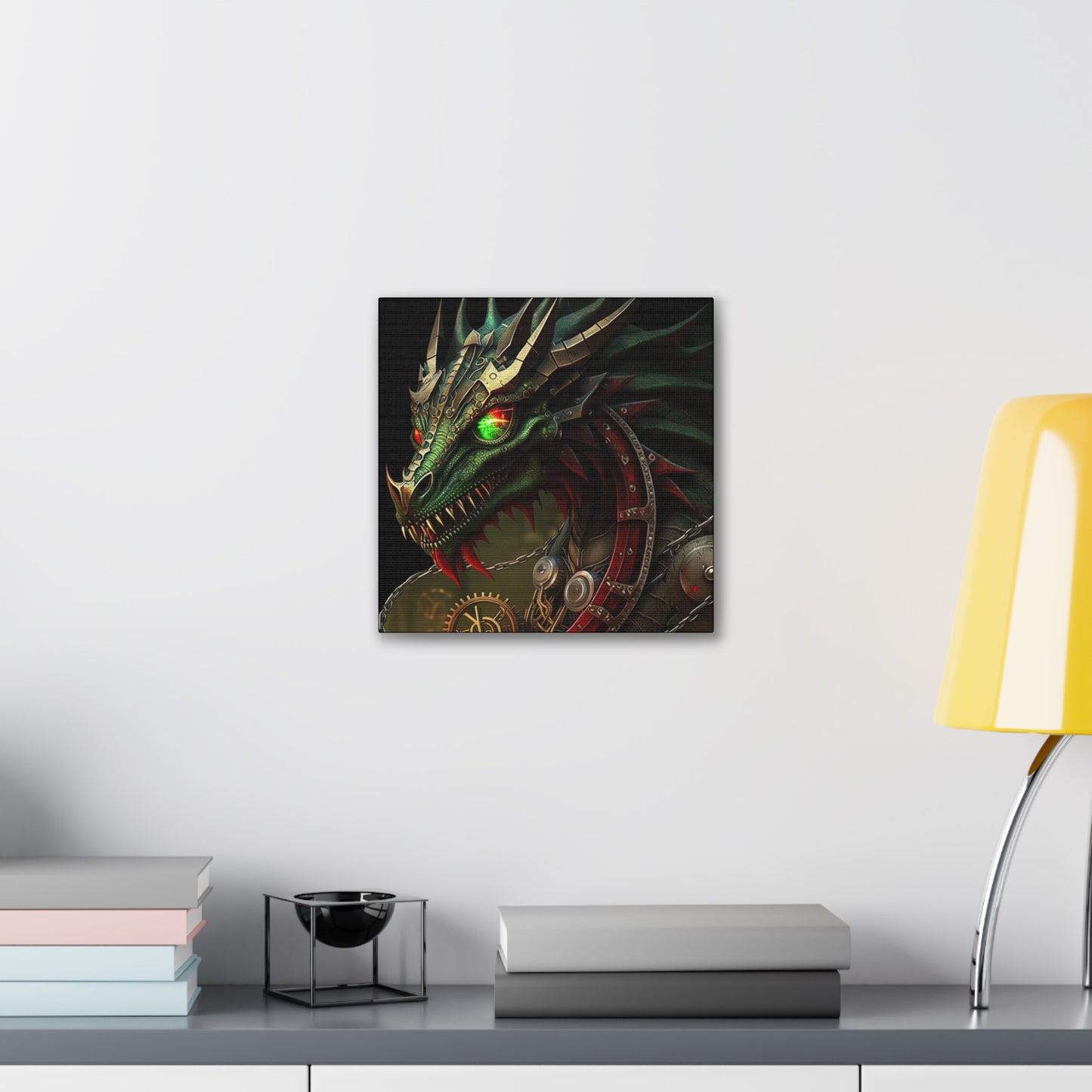 Mechanical Wyrm Canvas