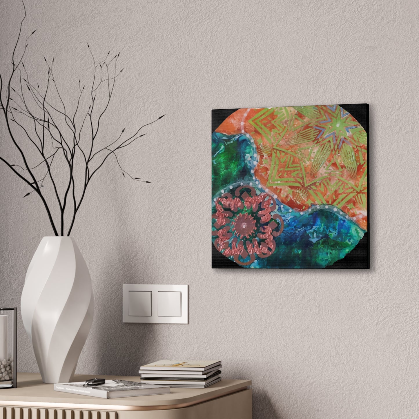 Spirit Harmony stretched canvas print