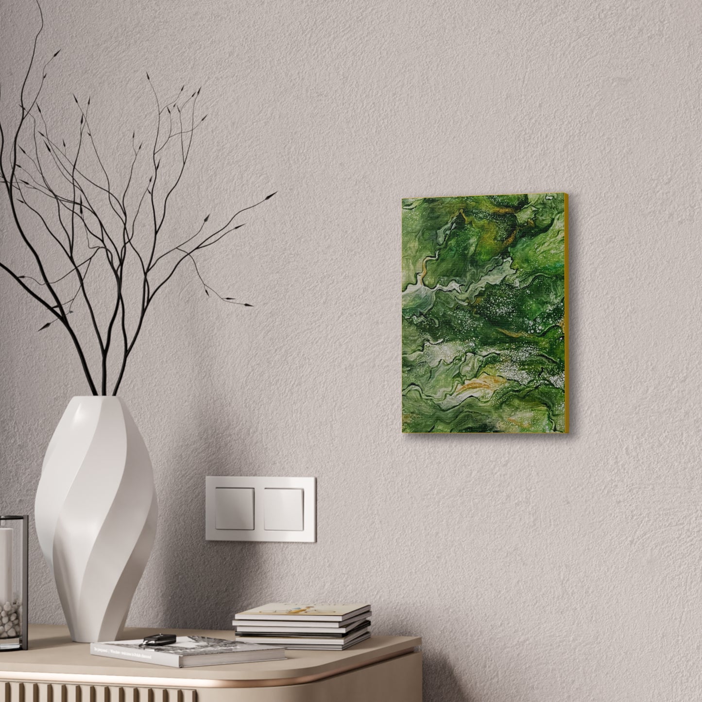 Emerald Oasis Canvas Print, 0.75"