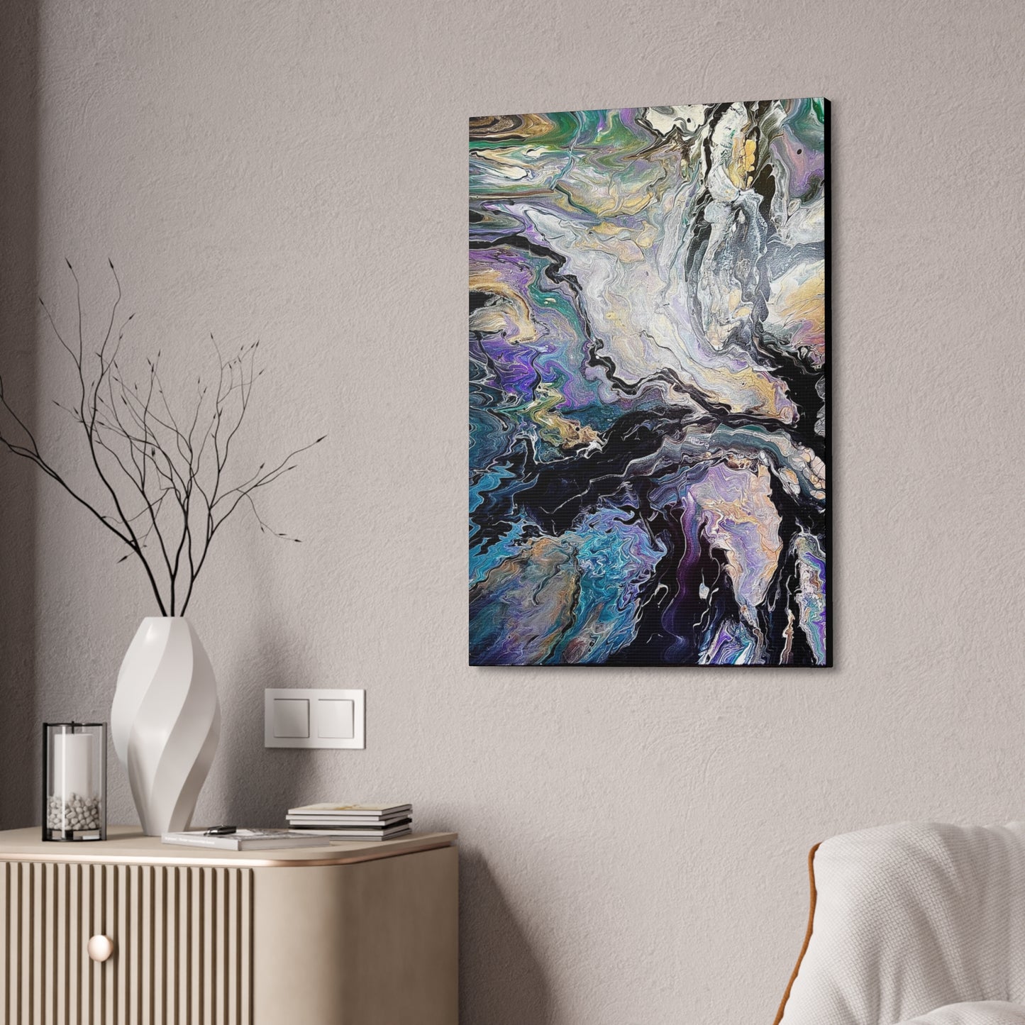 Nebulous Serenity Canvas