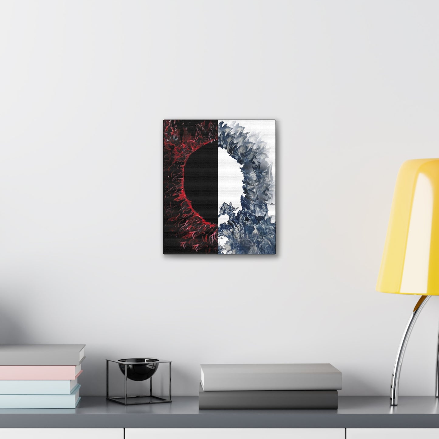 Ying and Yang Eclipse Canvas