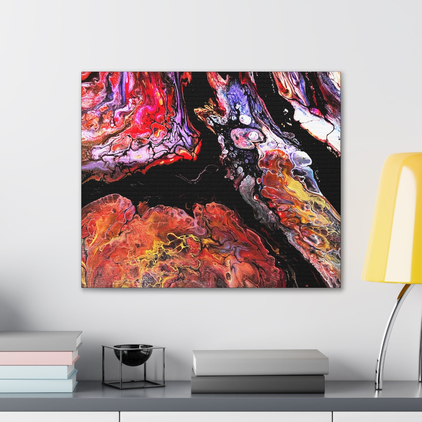 Vibrant X Ray Canvas