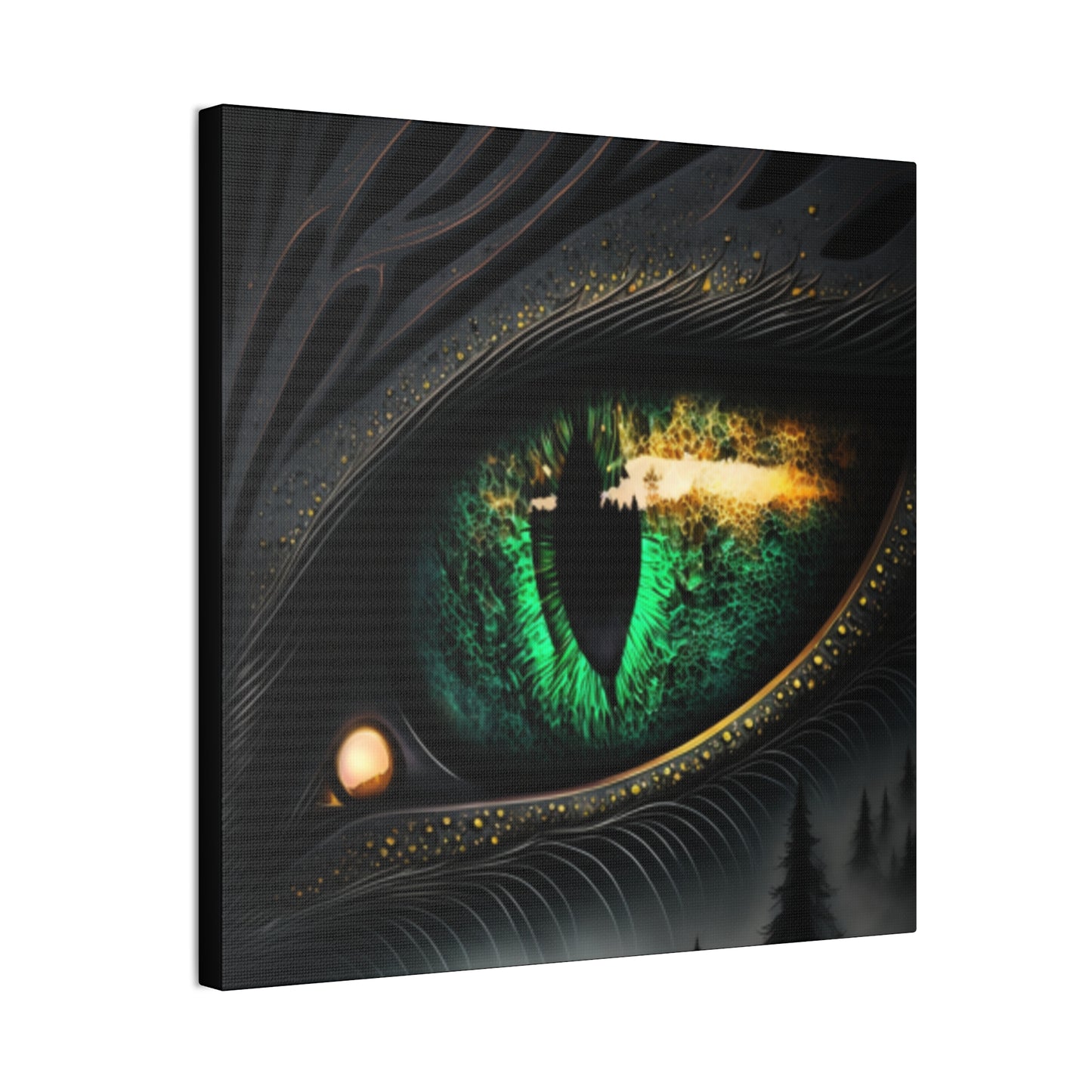 Steampunk Dragon Eye Canvas