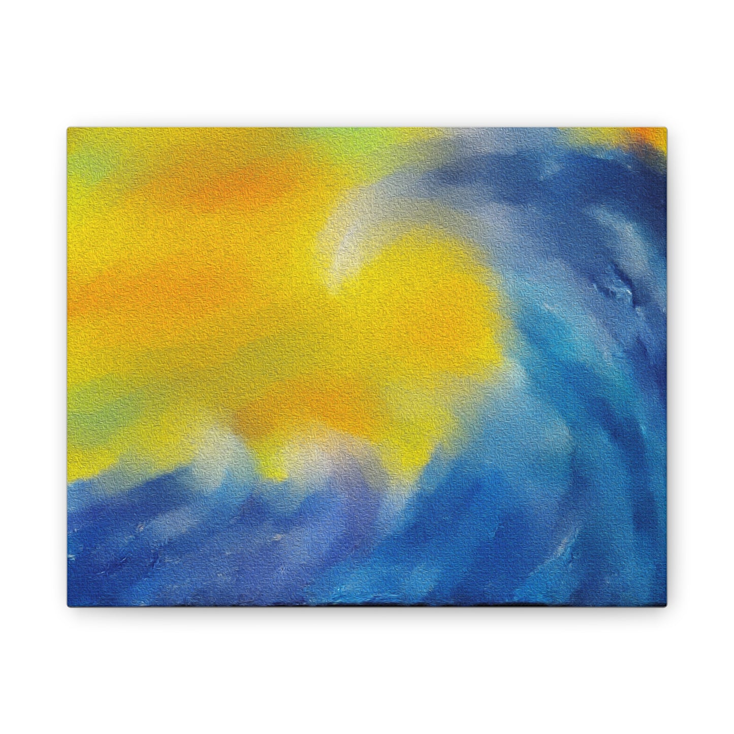 Morning Tide stretched canvas print