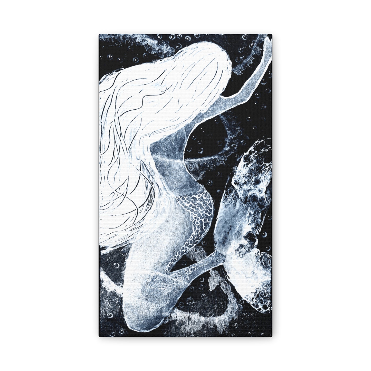 Mermaid's Embrace Canvas
