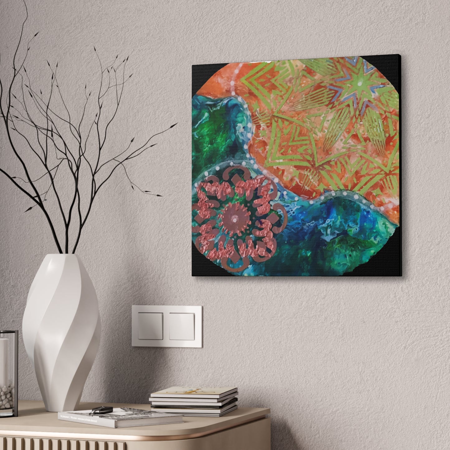 Spirit Harmony stretched canvas print