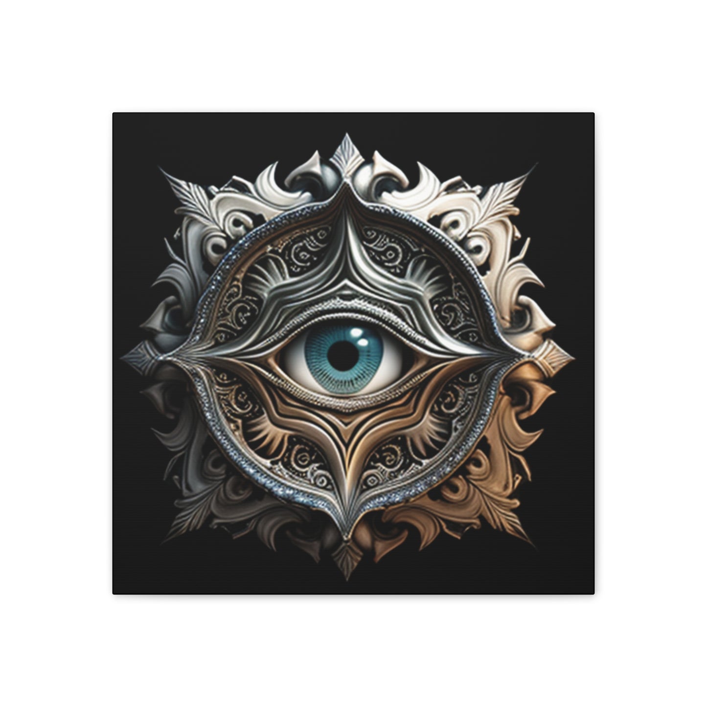 Mystic Guardian Steampunk Canvas Print
