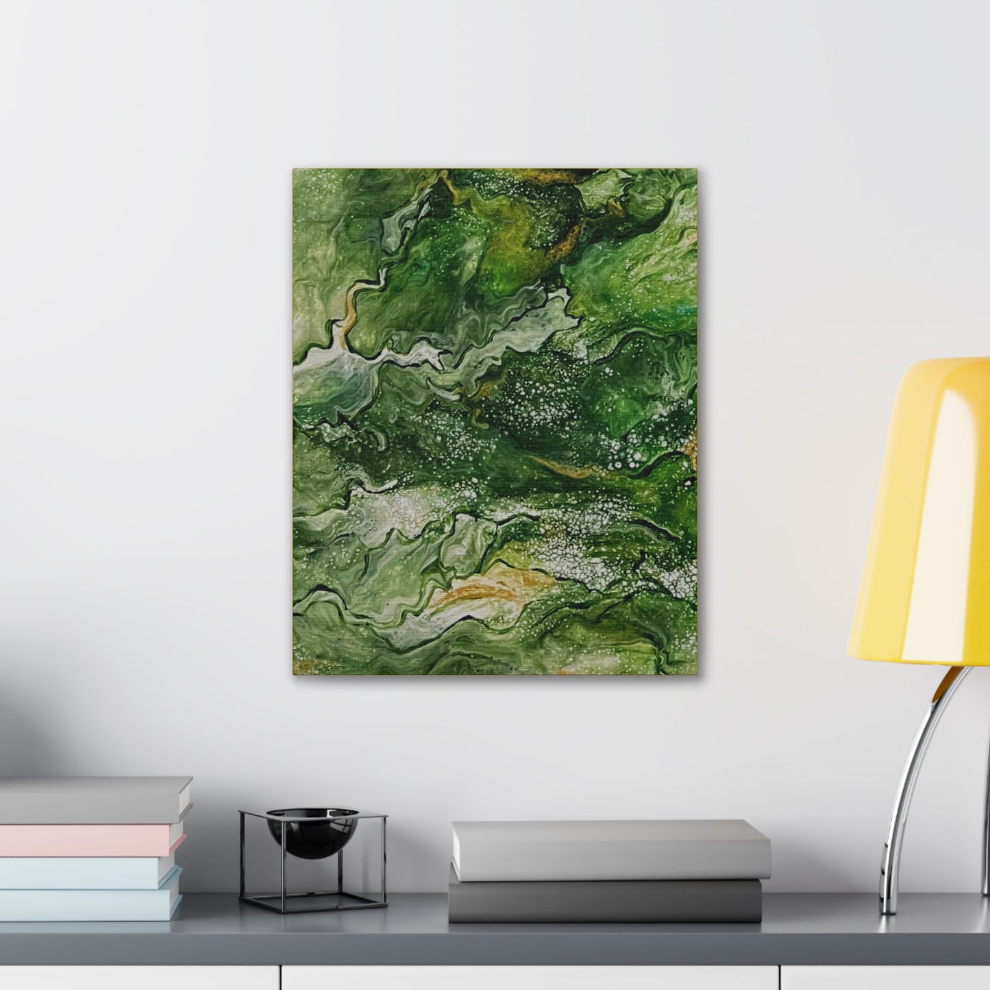 Emerald Oasis Canvas Print, 0.75"