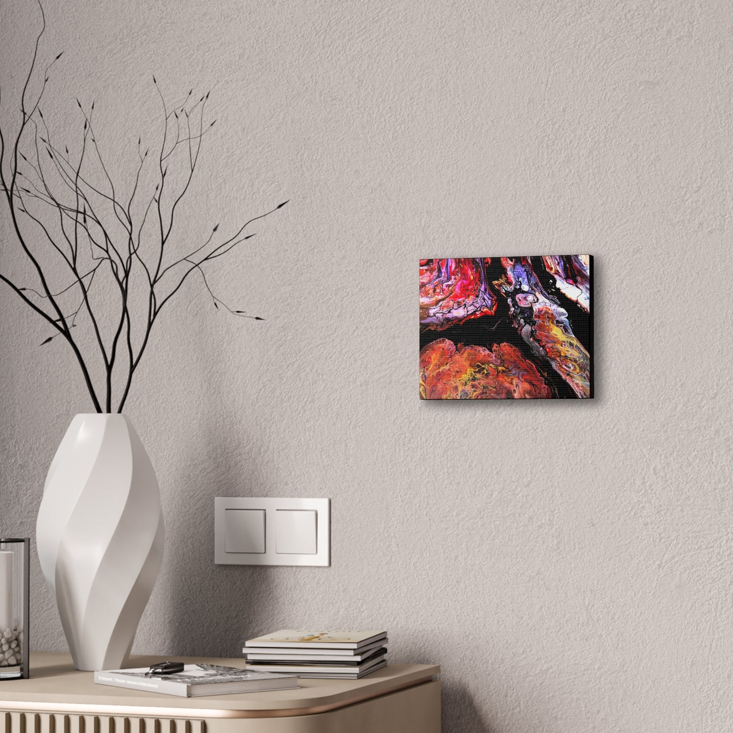 Vibrant X Ray Canvas