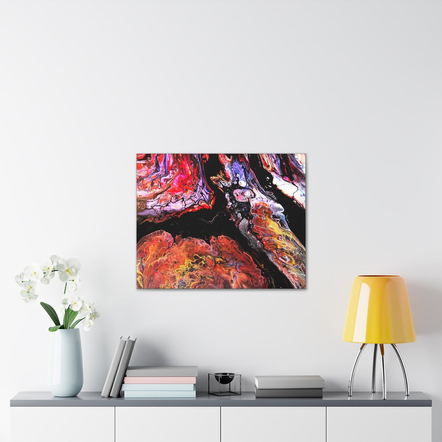 Vibrant X Ray Canvas