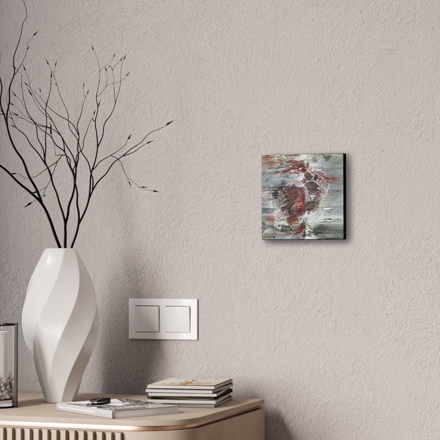 Little Big Foot Canvas Stretched