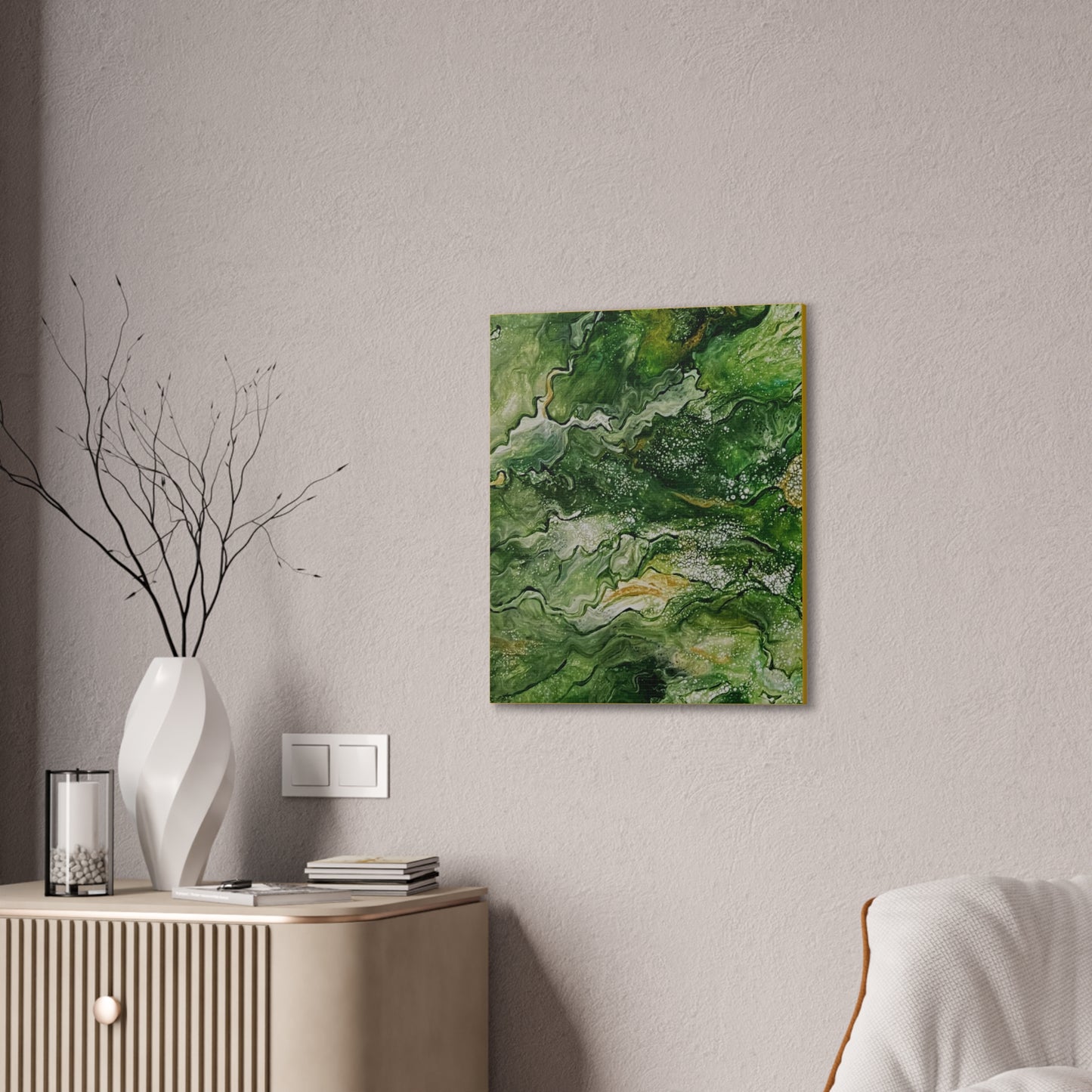Emerald Oasis Canvas Print, 0.75"