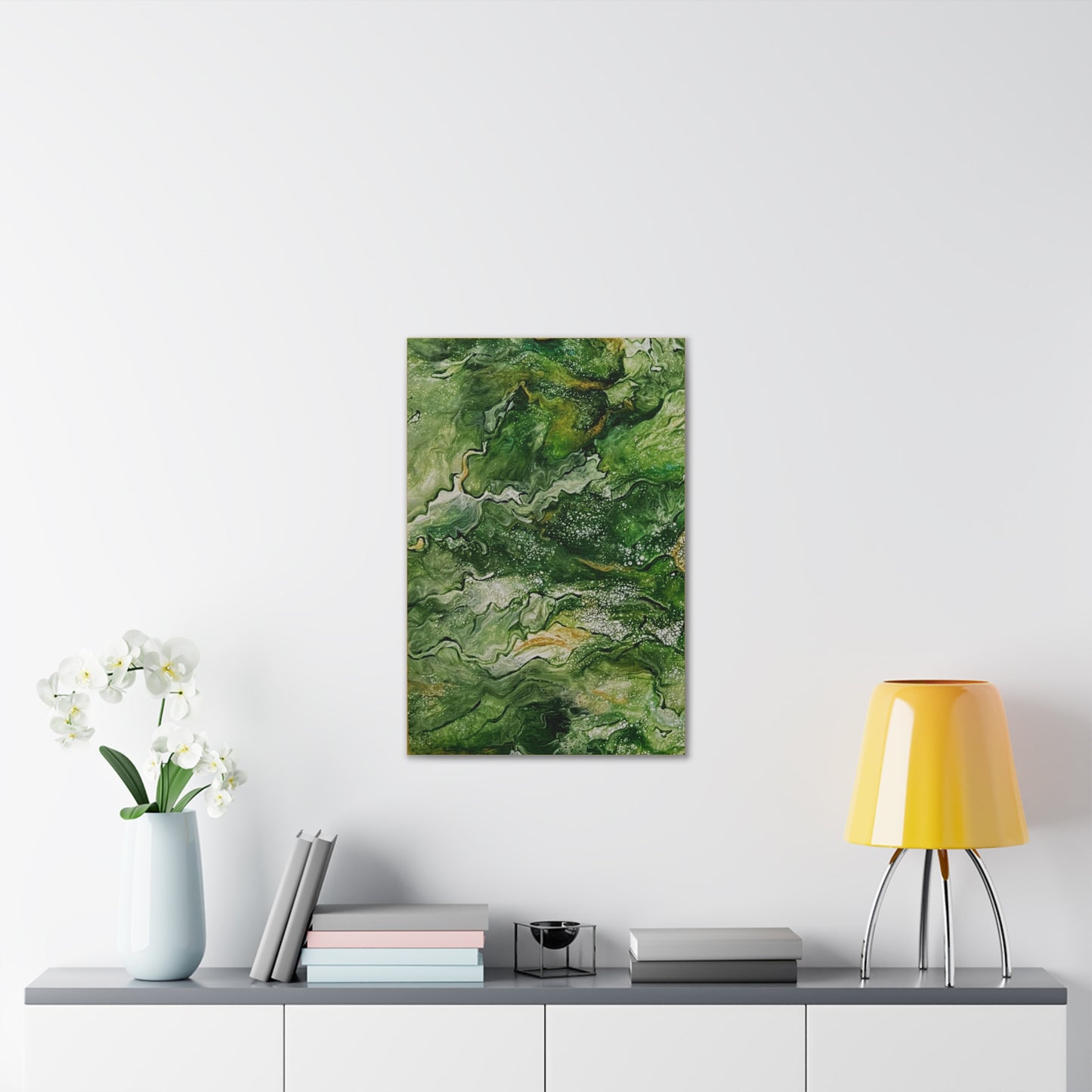 Emerald Oasis Canvas Print, 0.75"