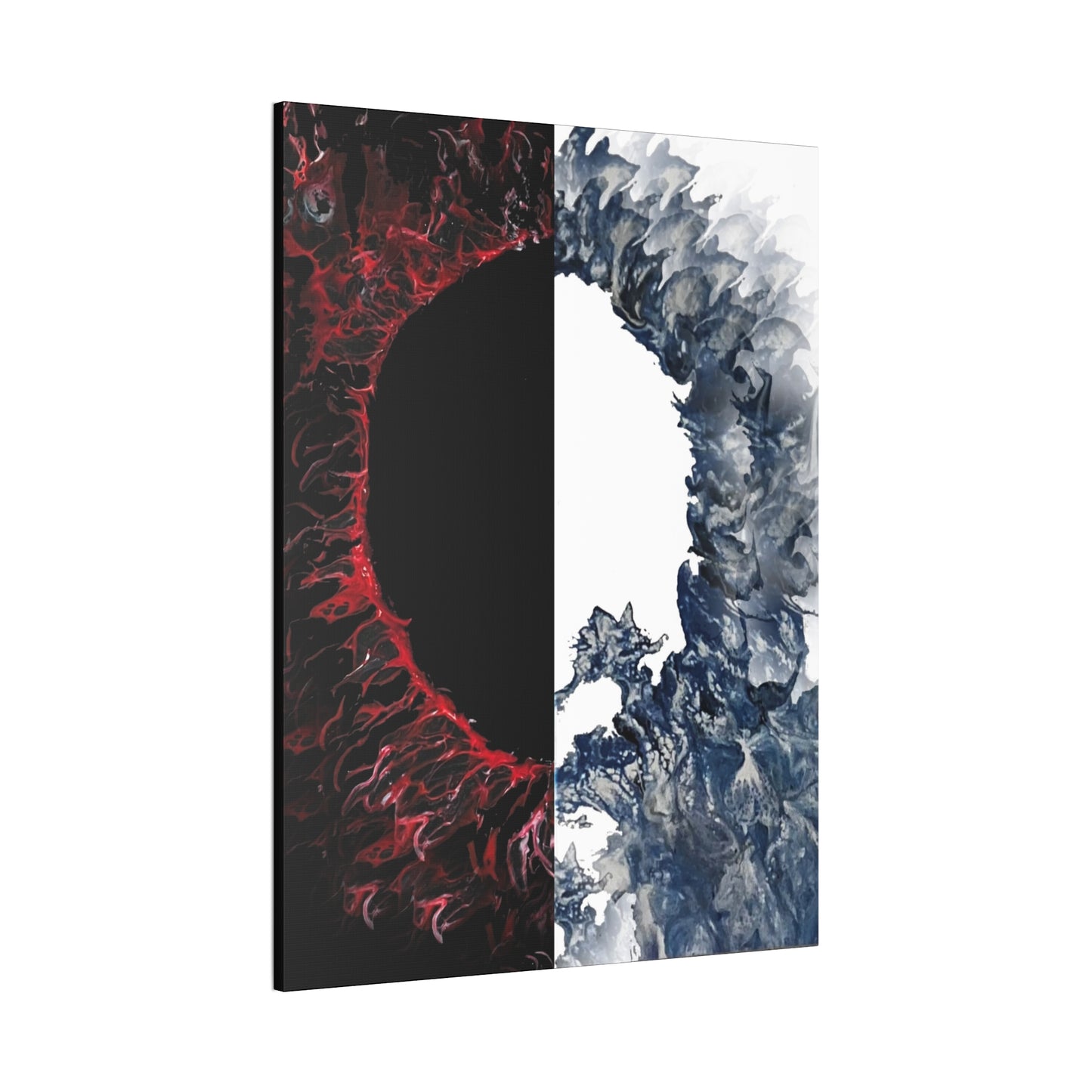 Ying and Yang Eclipse Canvas