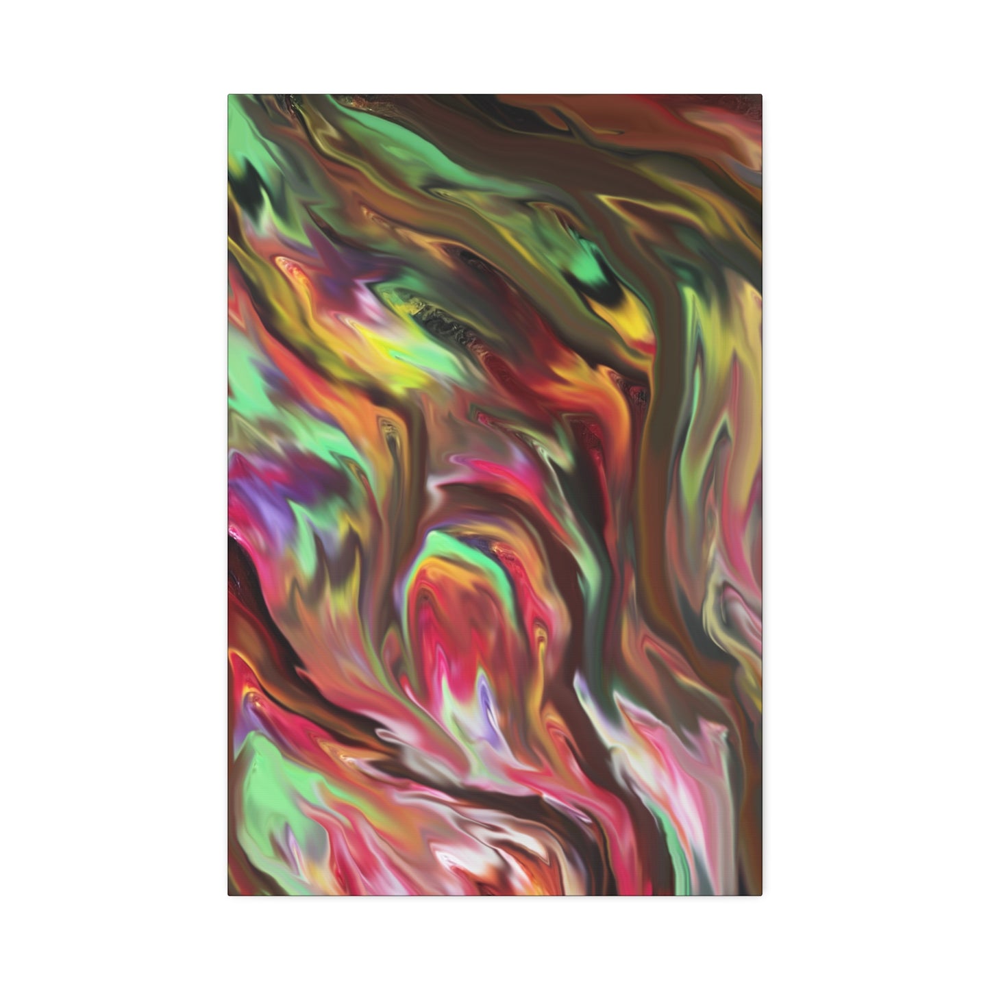 Jungle Rhythm Canvas Print Stretched, 1.5''