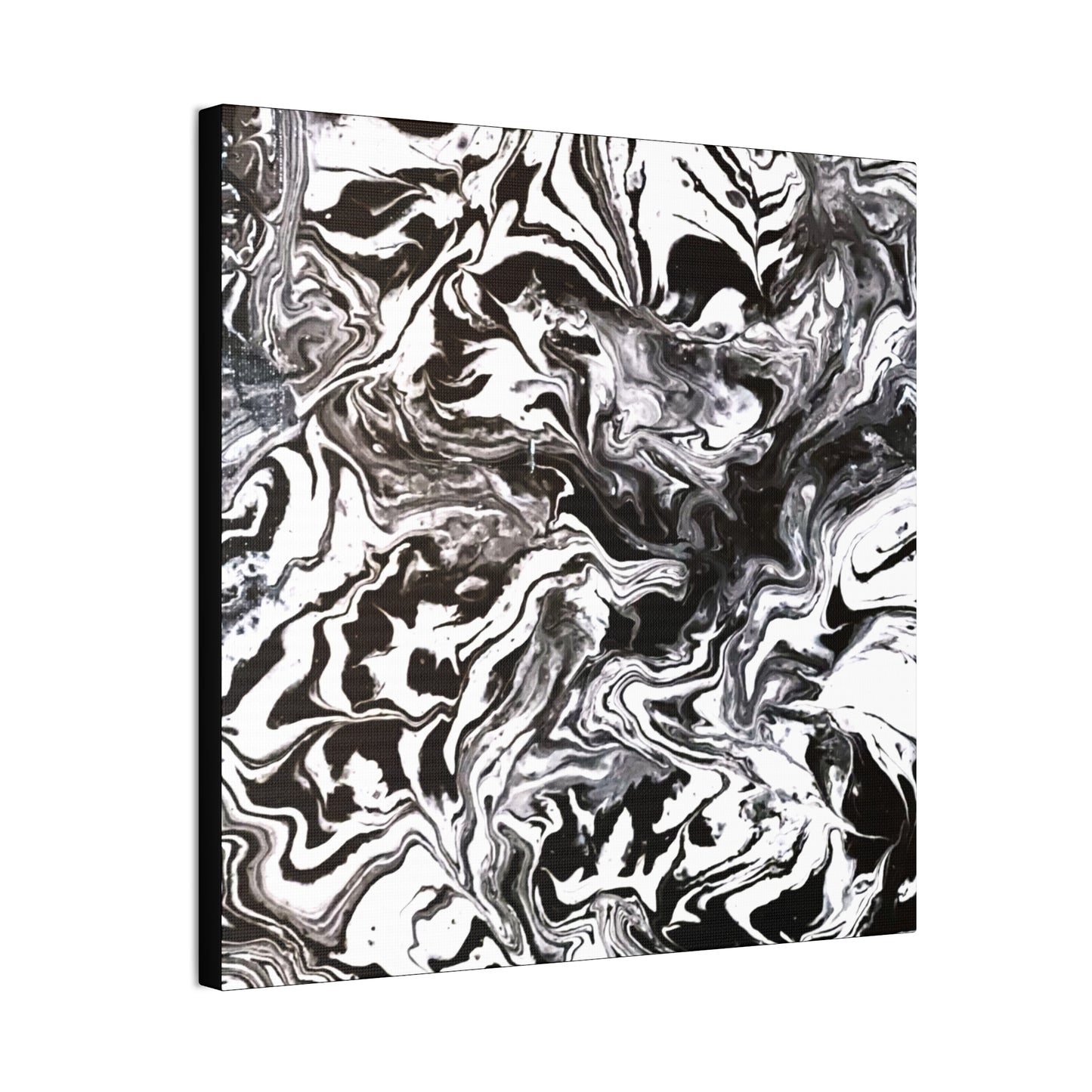 Marbleized Drift Canvas