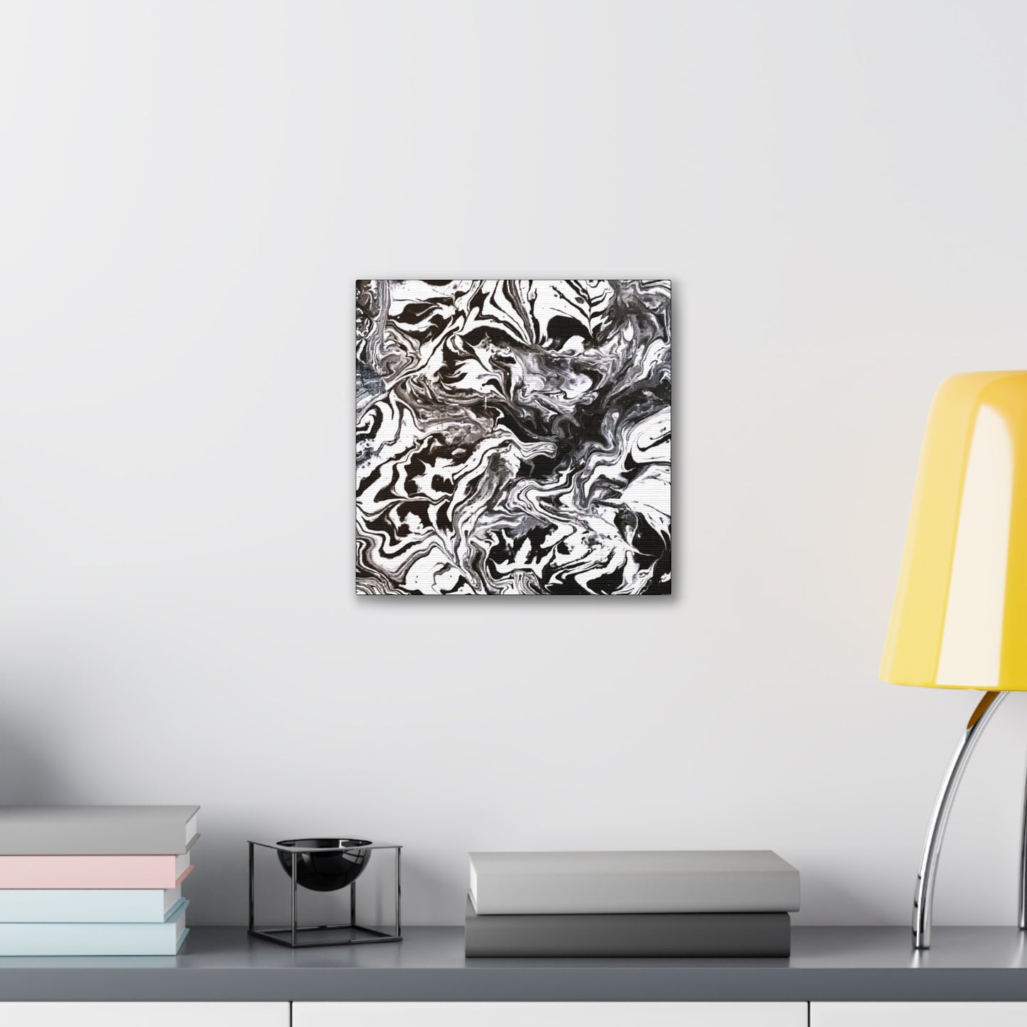 Marbleized Drift Canvas