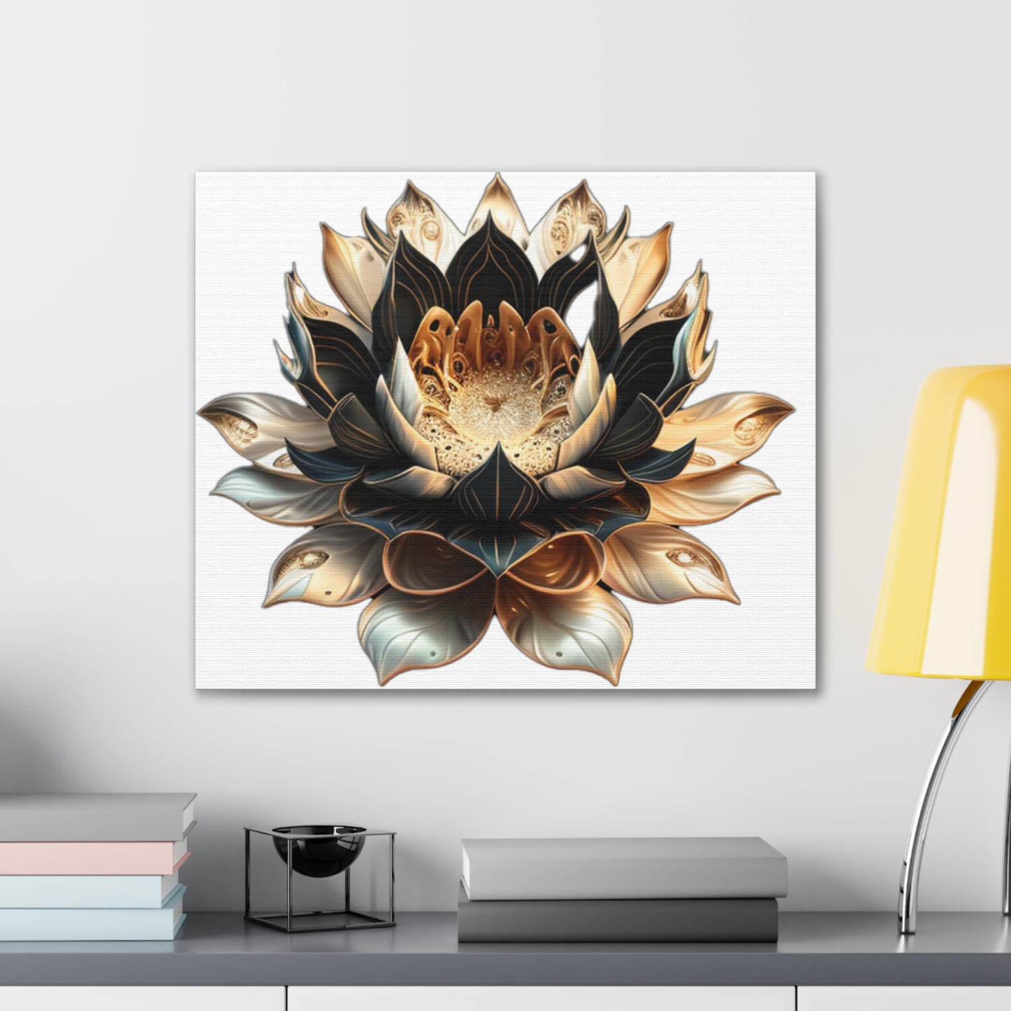Lotus Awakening Canvas Print