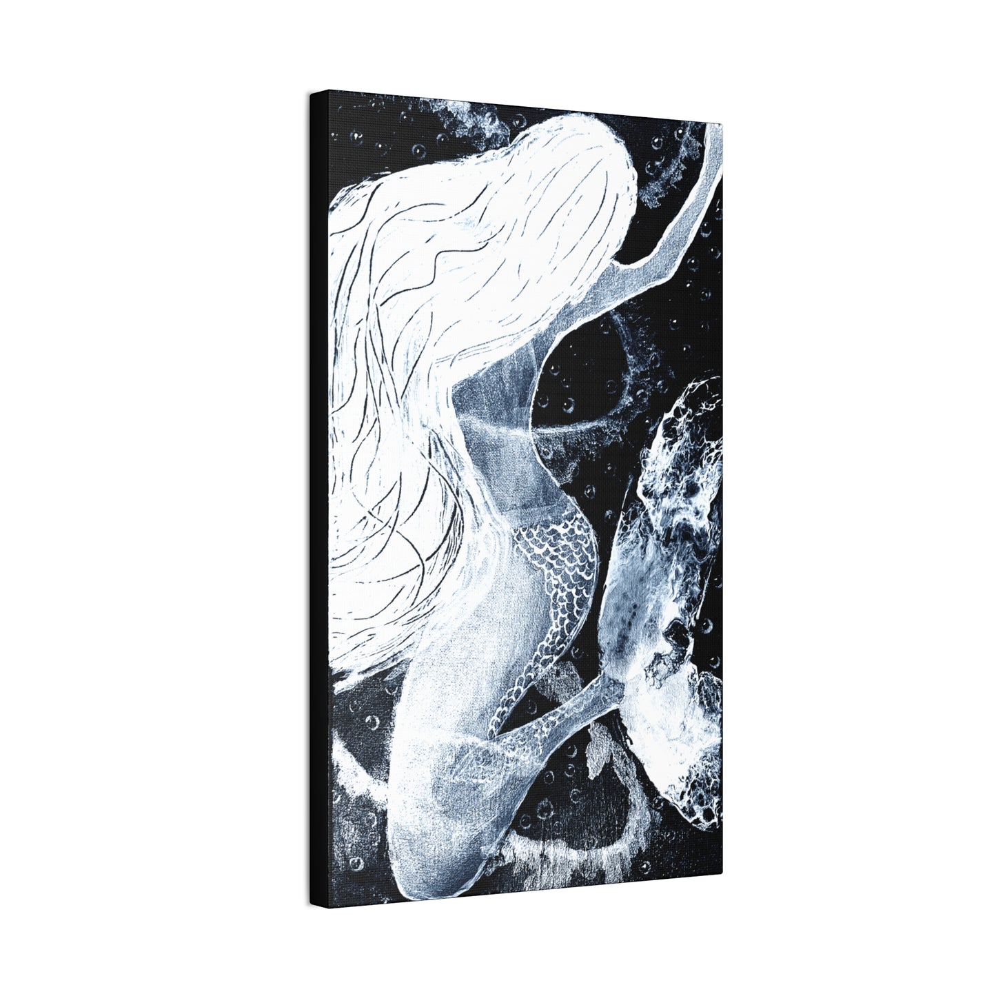 Mermaid's Embrace Canvas