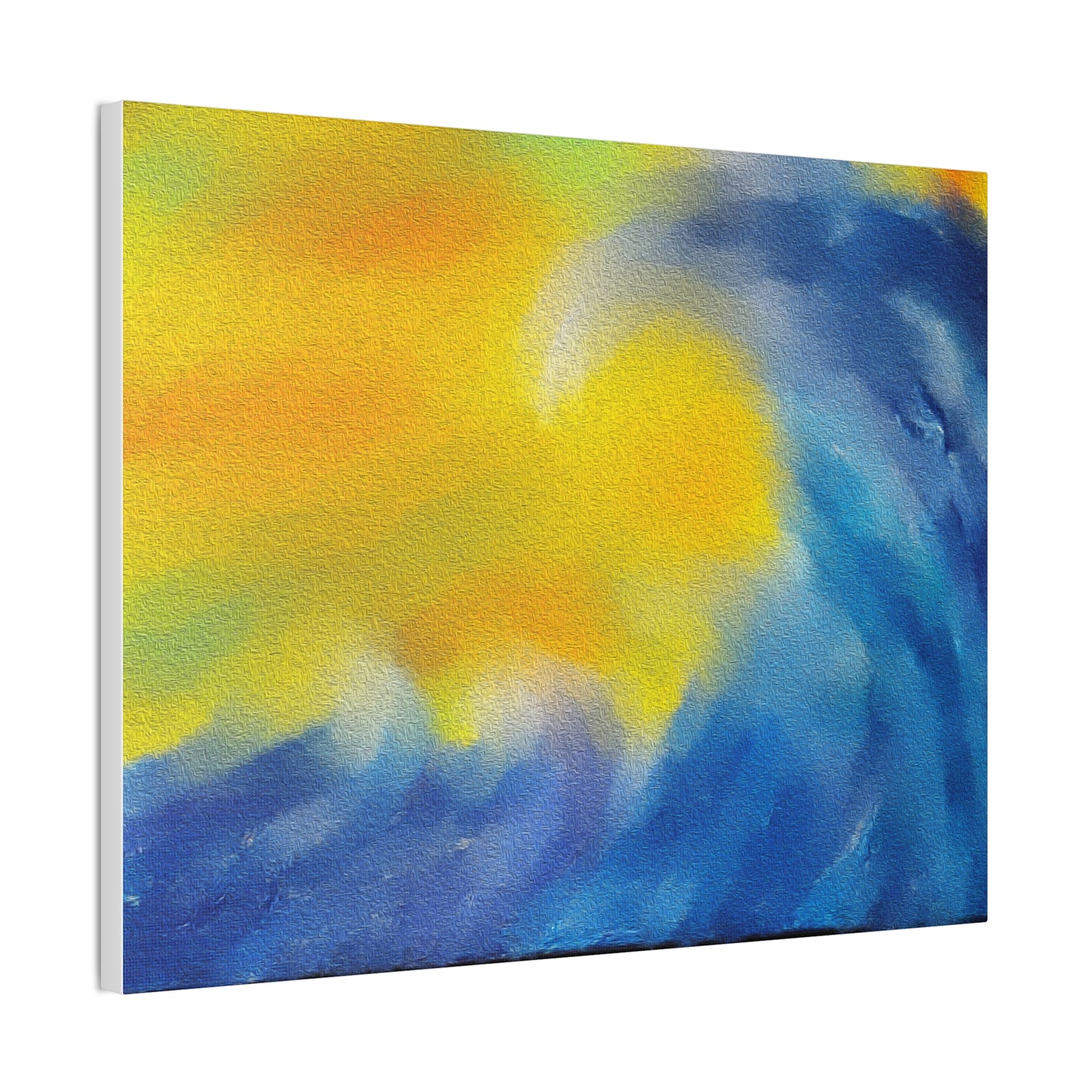 Morning Tide stretched canvas print