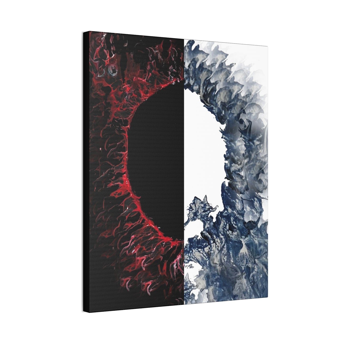 Ying and Yang Eclipse Canvas