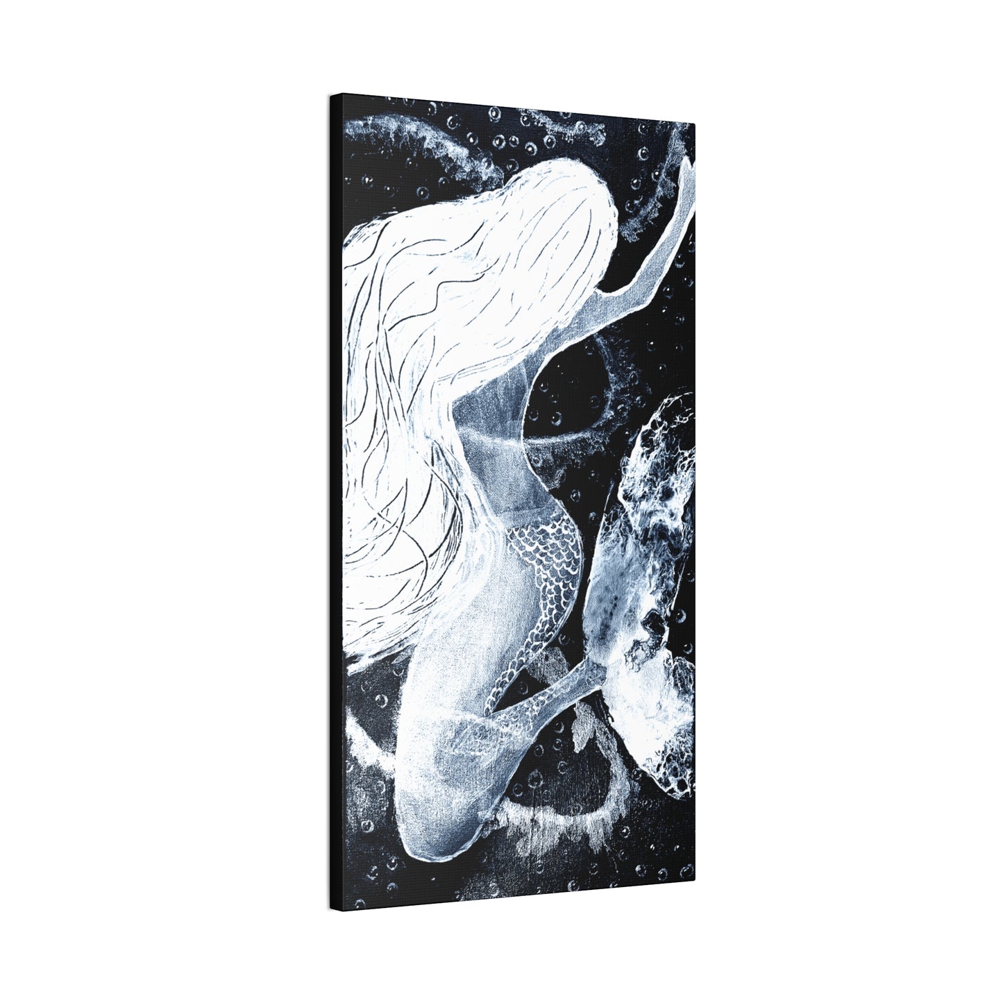 Mermaid's Embrace Canvas