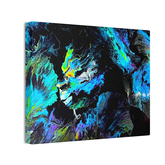 Sea of Serenity stretched canvas print