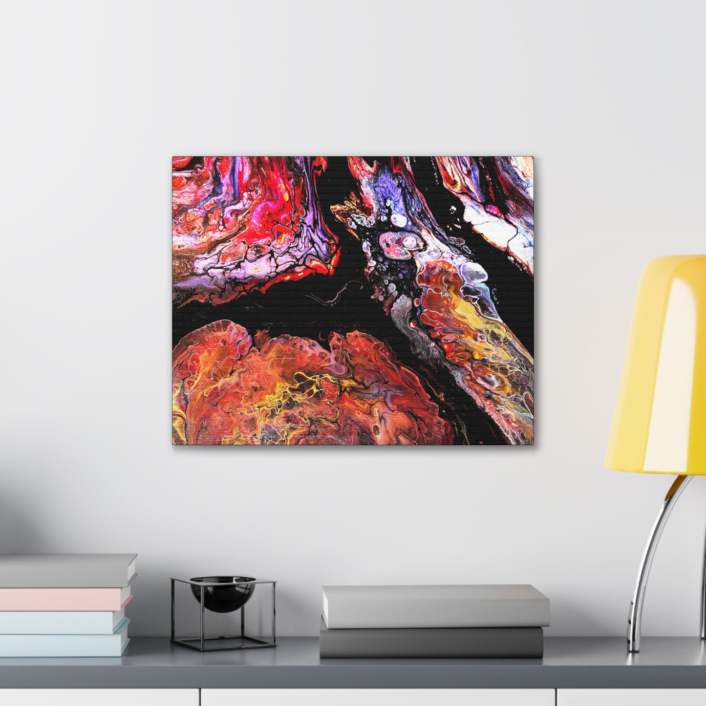 Vibrant X Ray Canvas