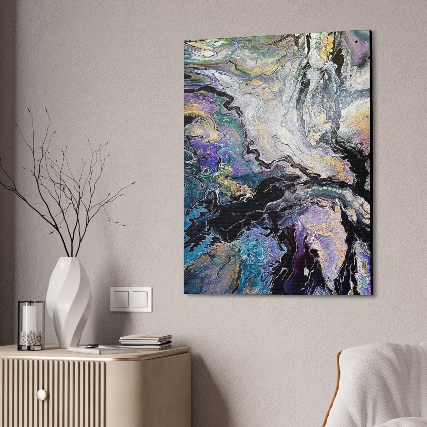 Nebulous Serenity Canvas