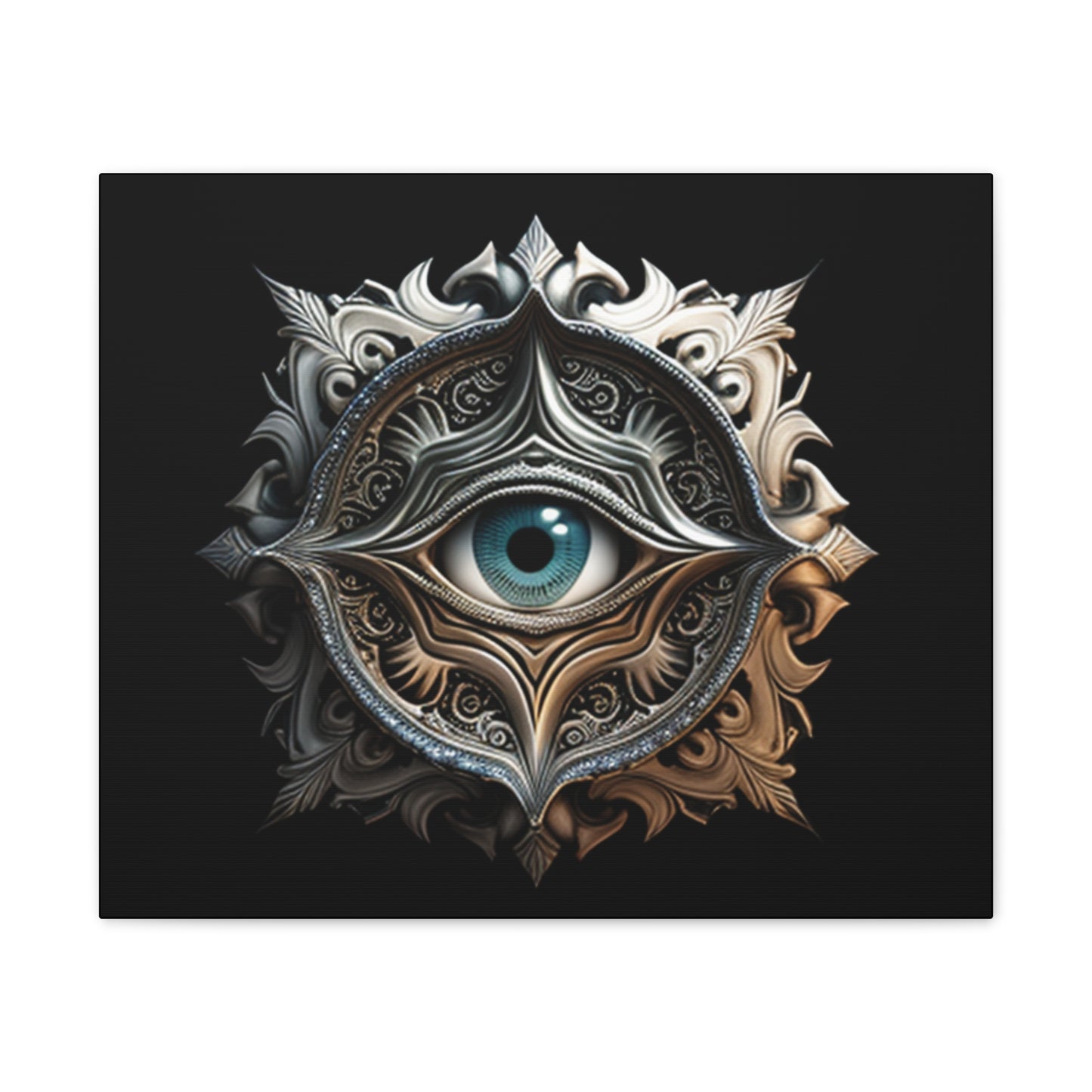 Mystic Guardian Steampunk Canvas Print