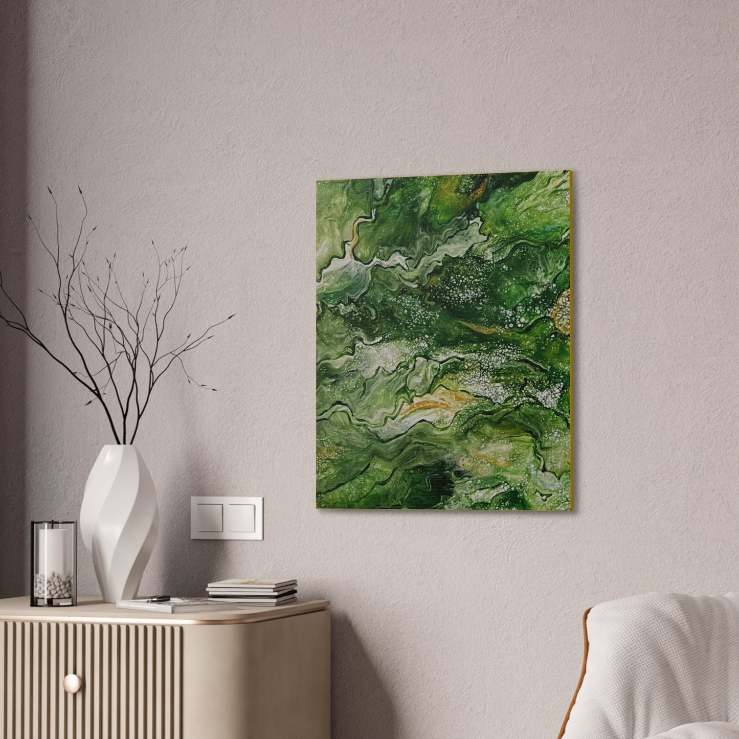Emerald Oasis Canvas Print, 0.75"