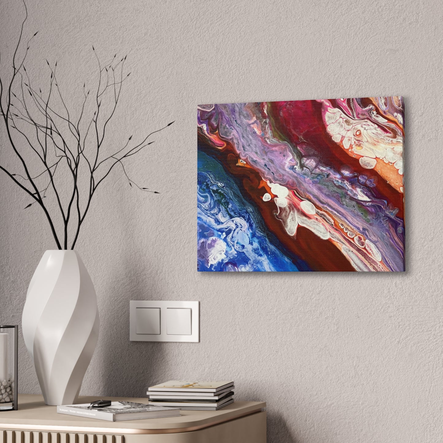 Crimsom Tide Canvas